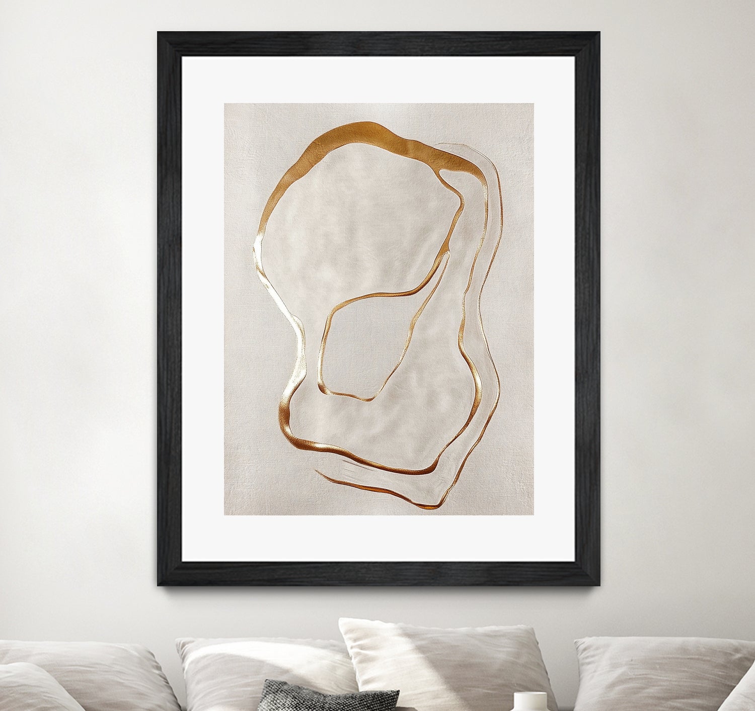 Golden Whispers by Alma on GIANT ART - 5971 illustration