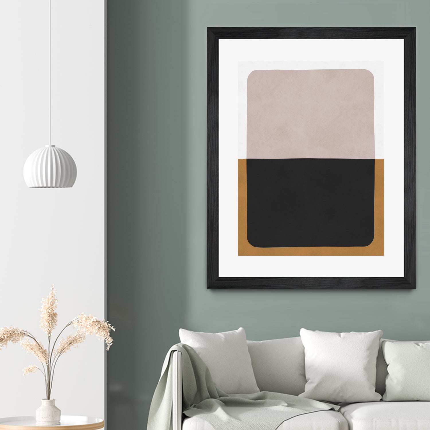 Two overlapping colors 1 by Vitor Costa on GIANT ART