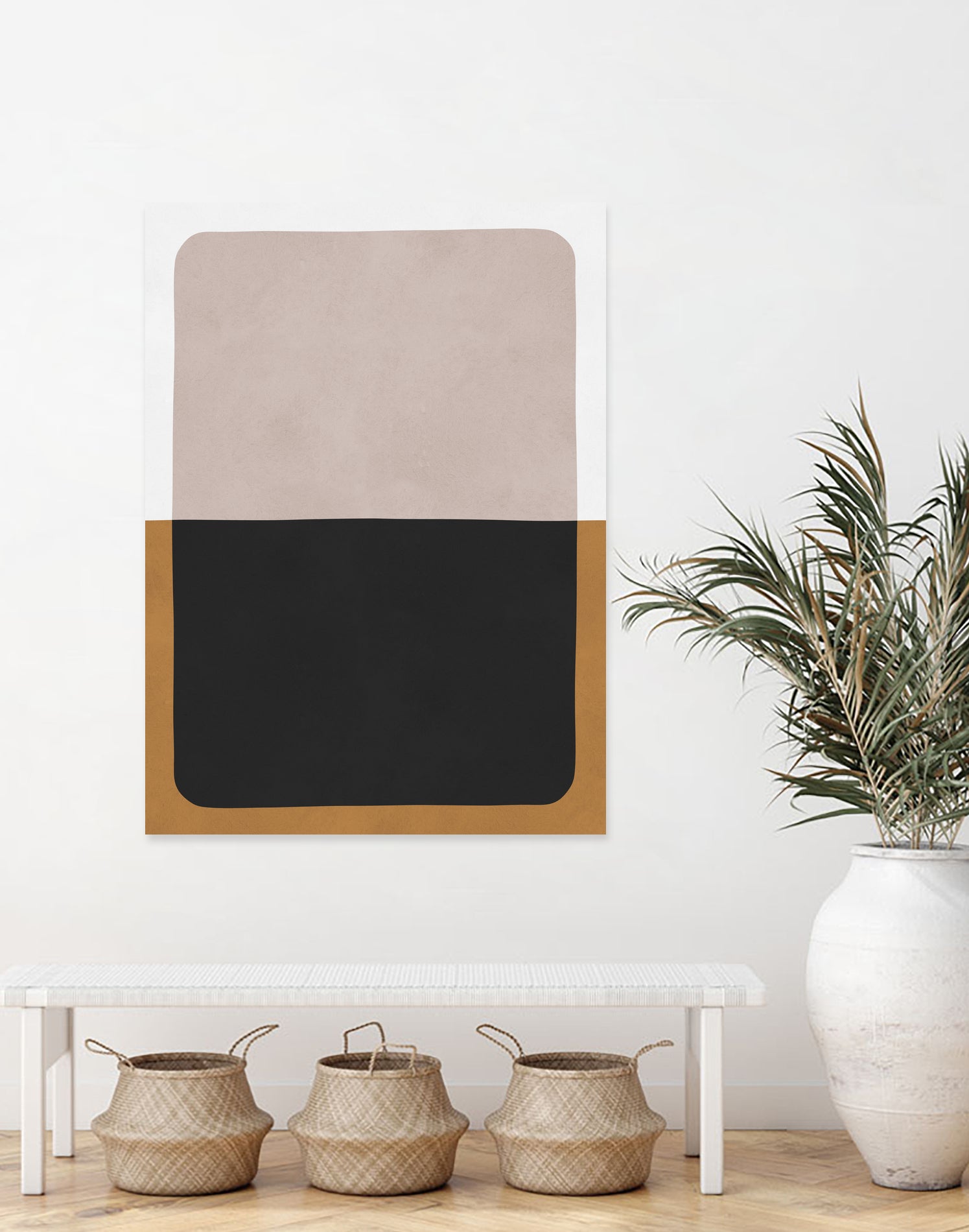 Two overlapping colors 1 by Vitor Costa on GIANT ART