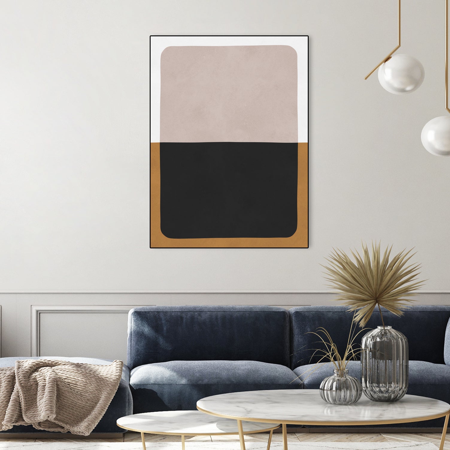 Two overlapping colors 1 by Vitor Costa on GIANT ART