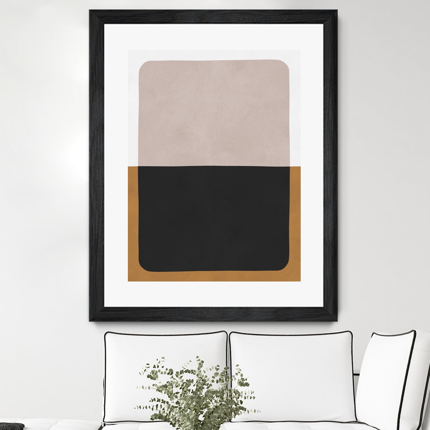 Two overlapping colors 1 by Vitor Costa on GIANT ART