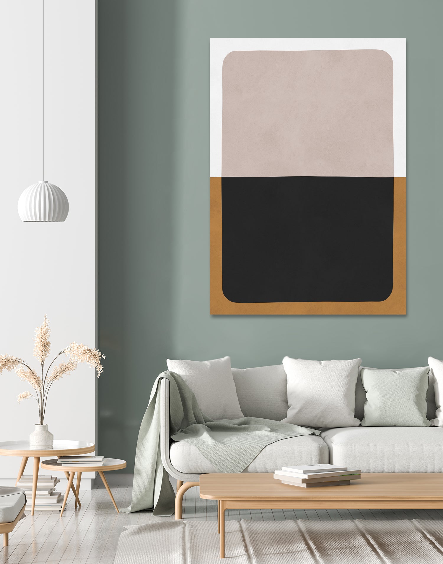 Two overlapping colors 1 by Vitor Costa on GIANT ART