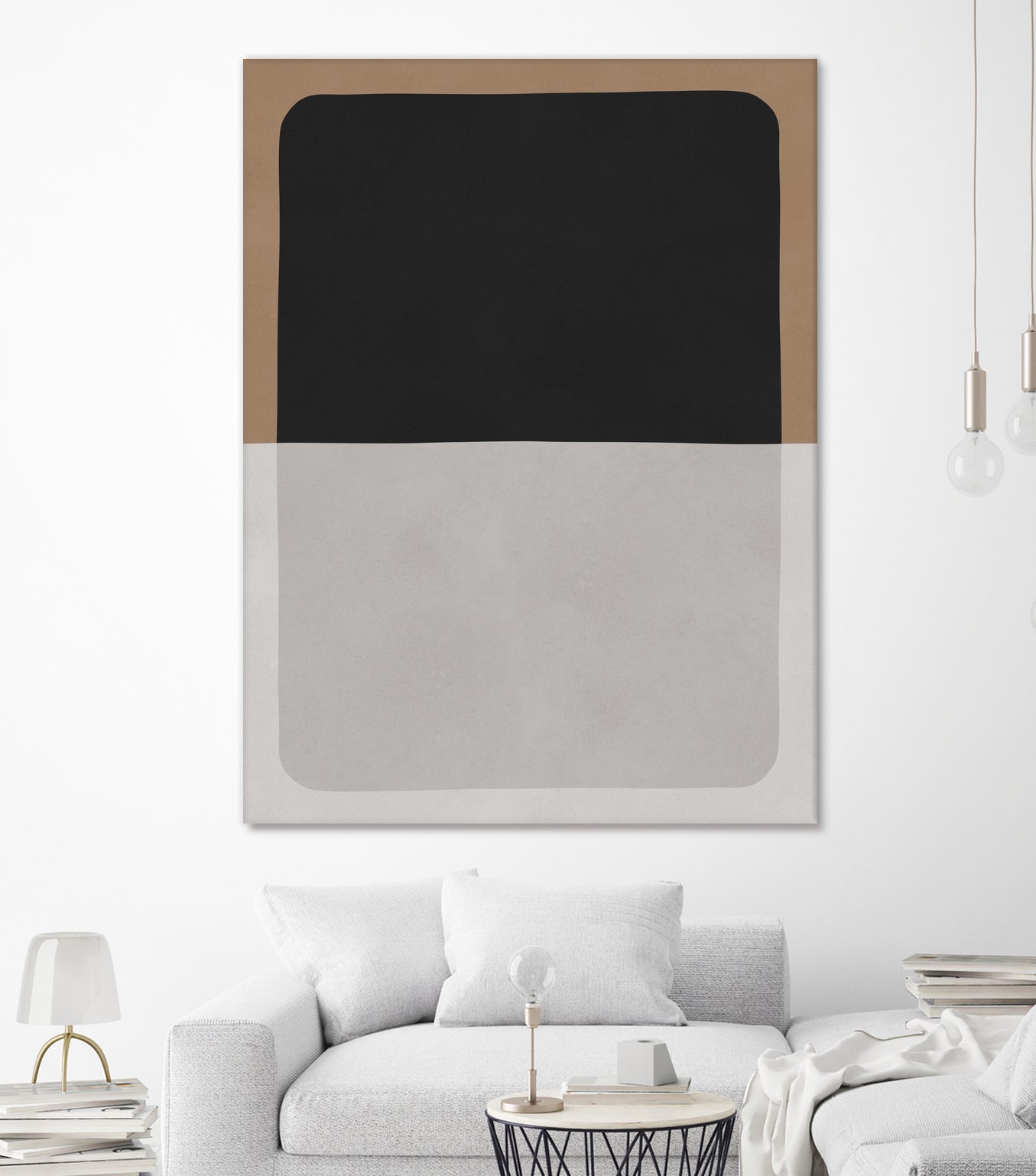 Black and brown art 1 by Vitor Costa on GIANT ART