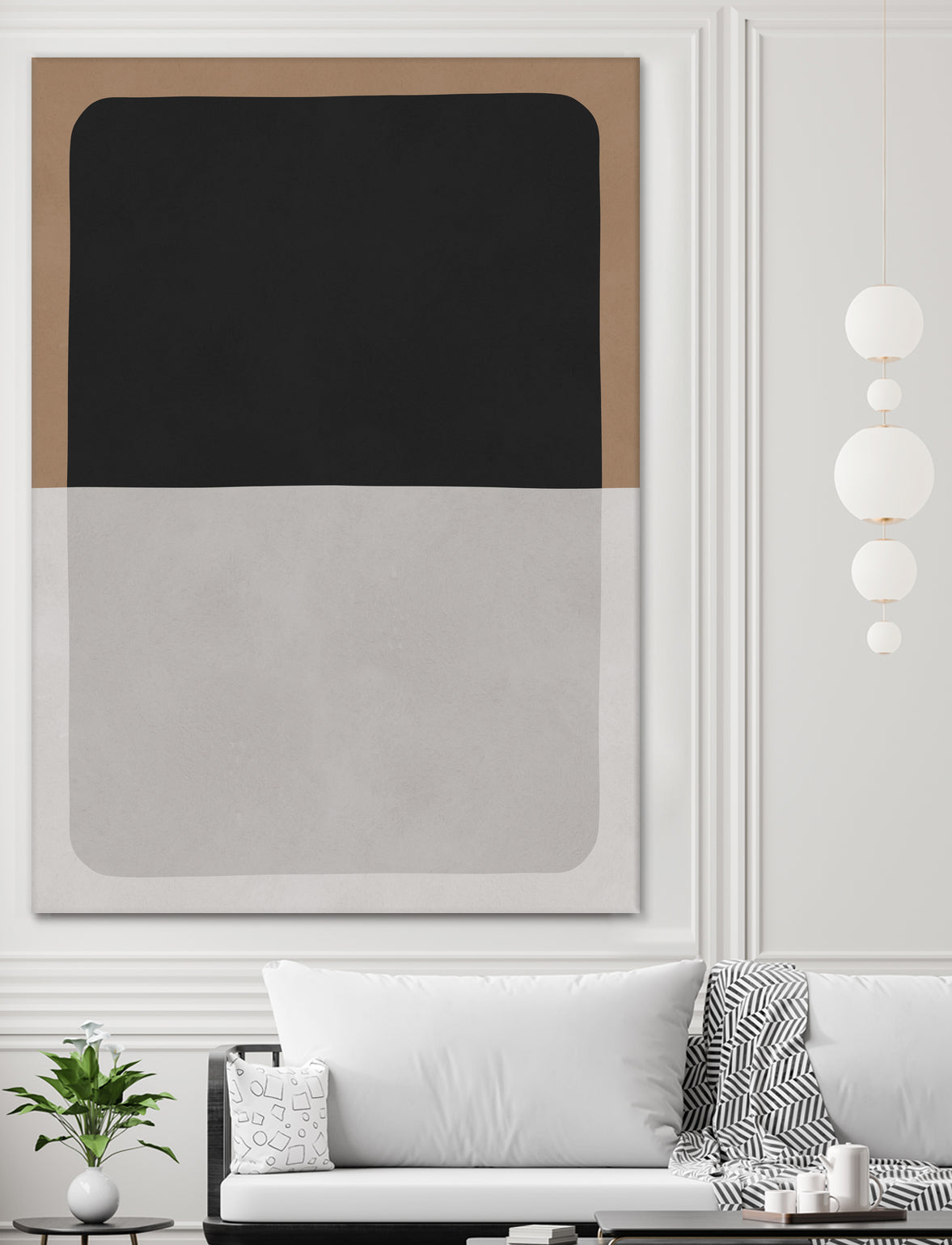 Black and brown art 1 by Vitor Costa on GIANT ART