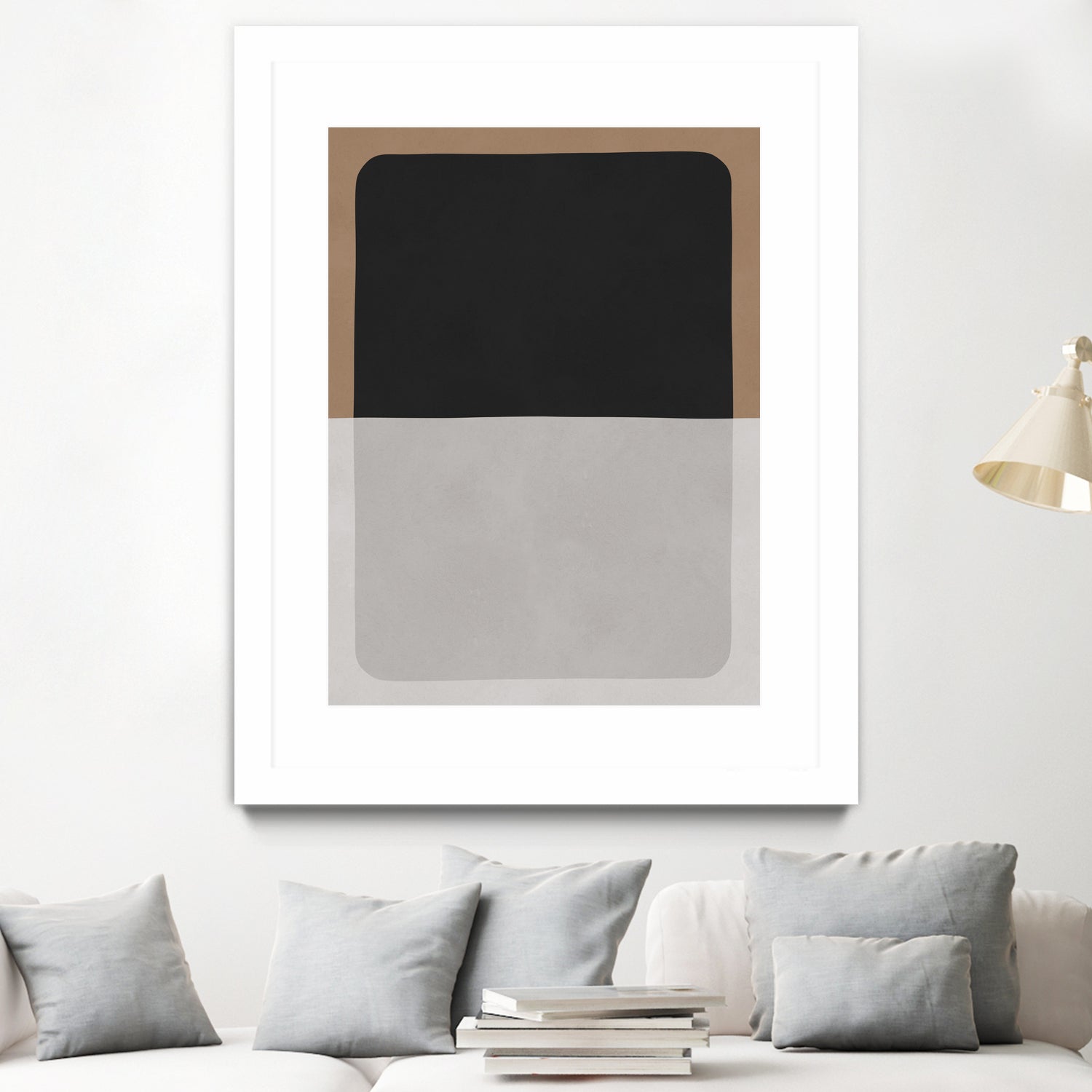 Black and brown art 1 by Vitor Costa on GIANT ART