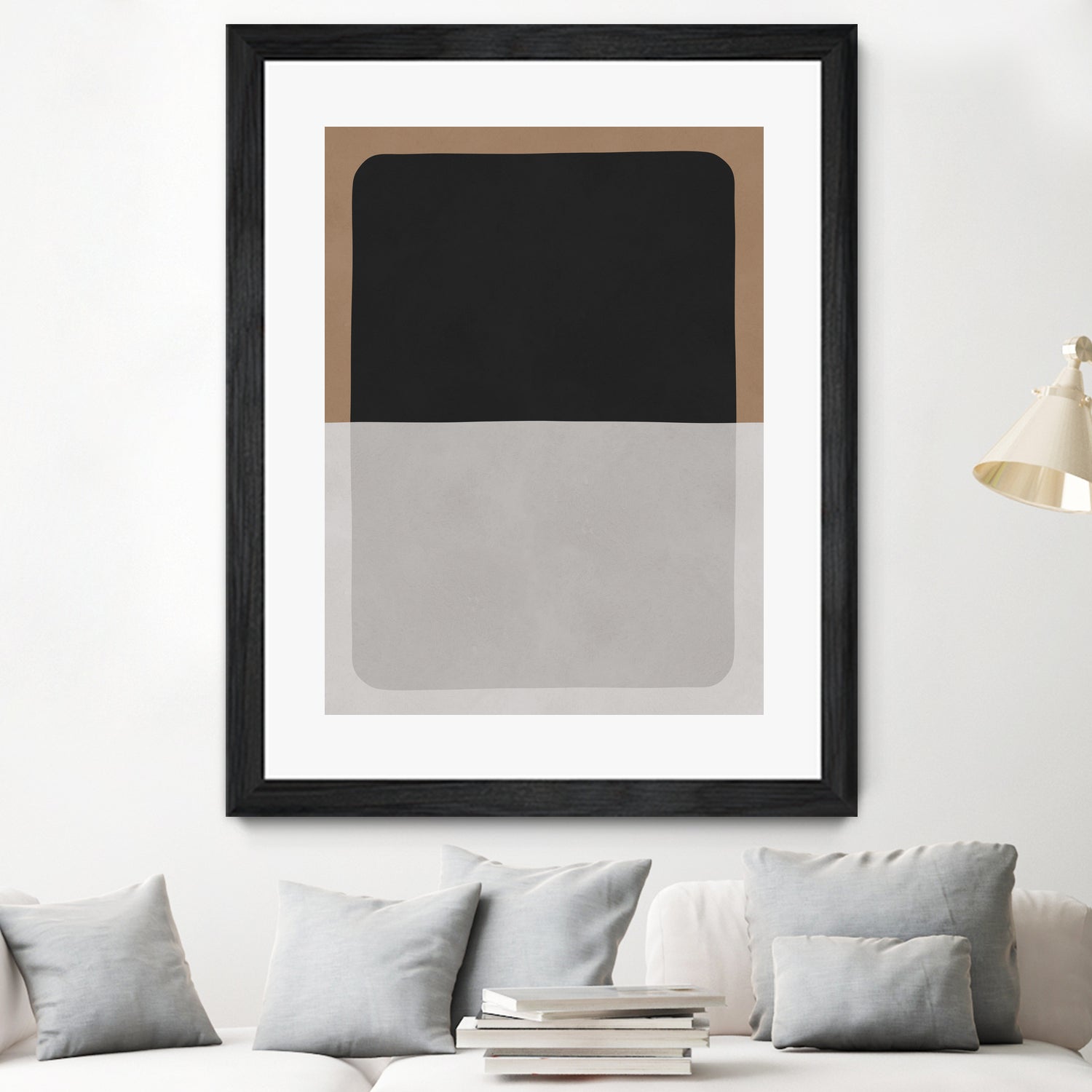 Black and brown art 1 by Vitor Costa on GIANT ART