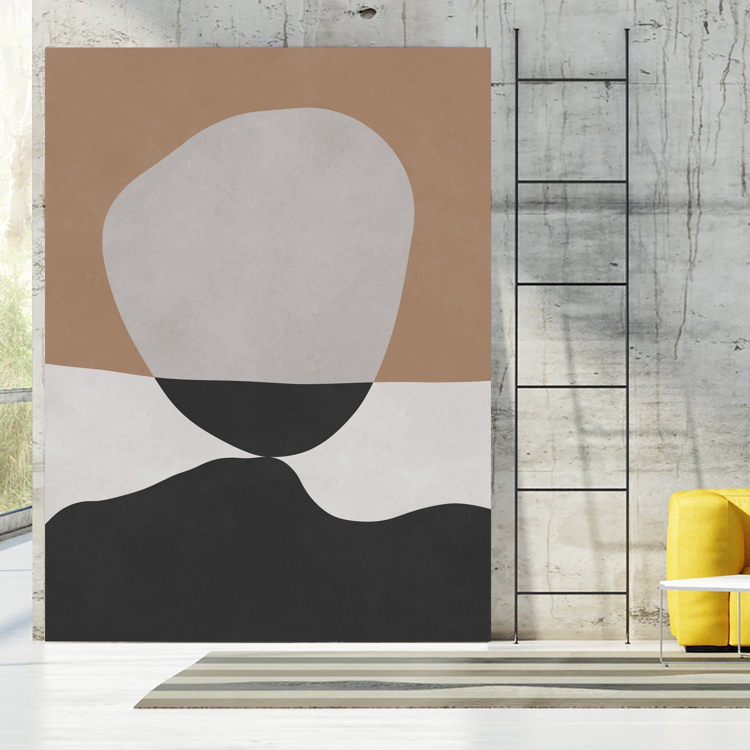 Black and brown art 6 by Vitor Costa on GIANT ART