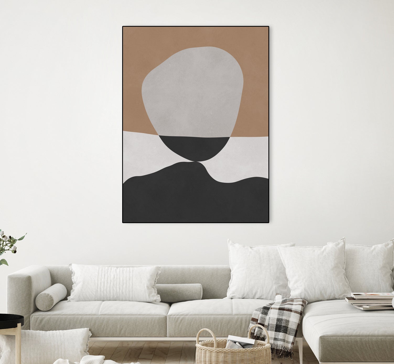 Black and brown art 6 by Vitor Costa on GIANT ART