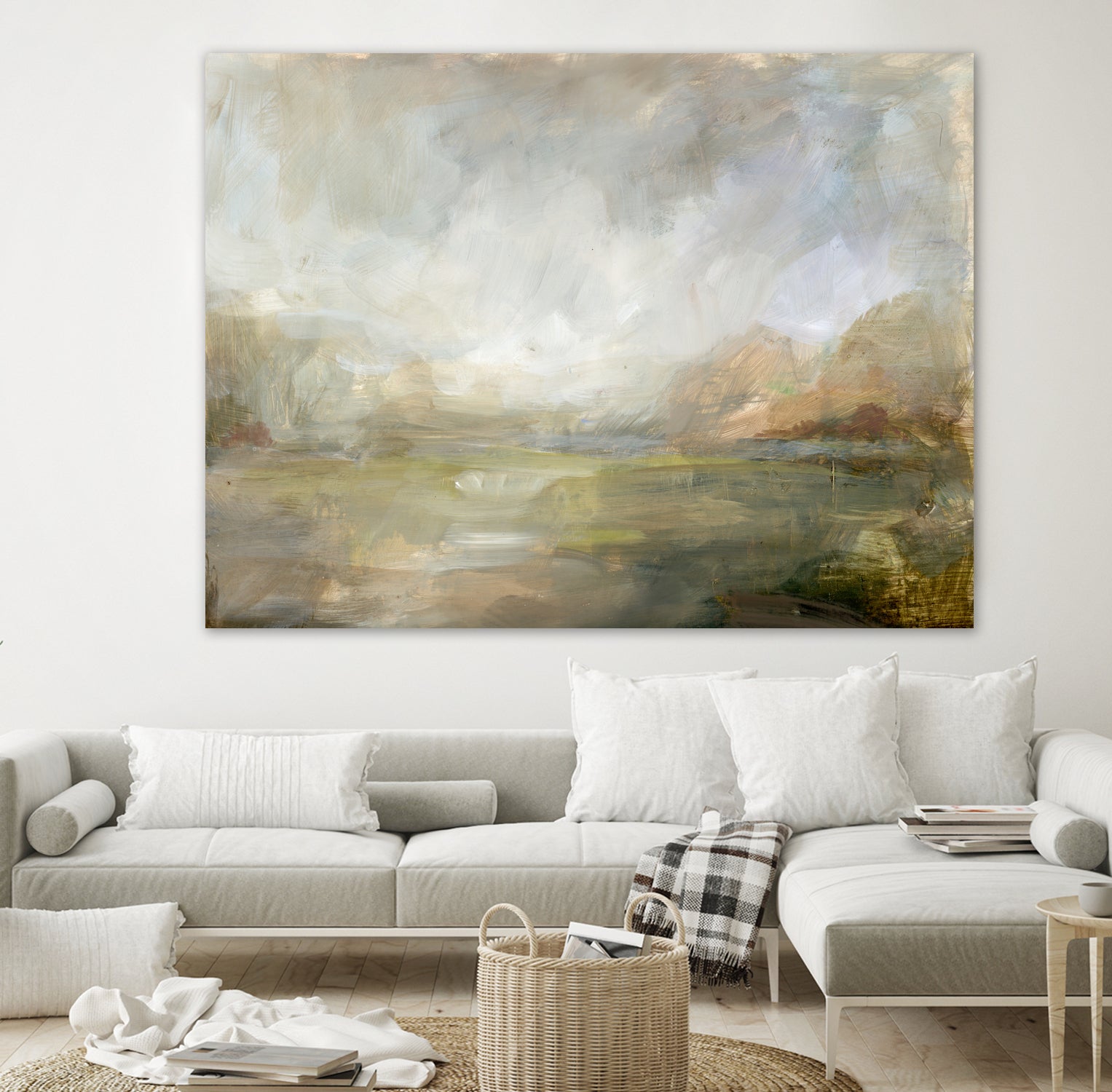 Misty Morning Vista by Julia Cheney on GIANT ART - 13568 illustration