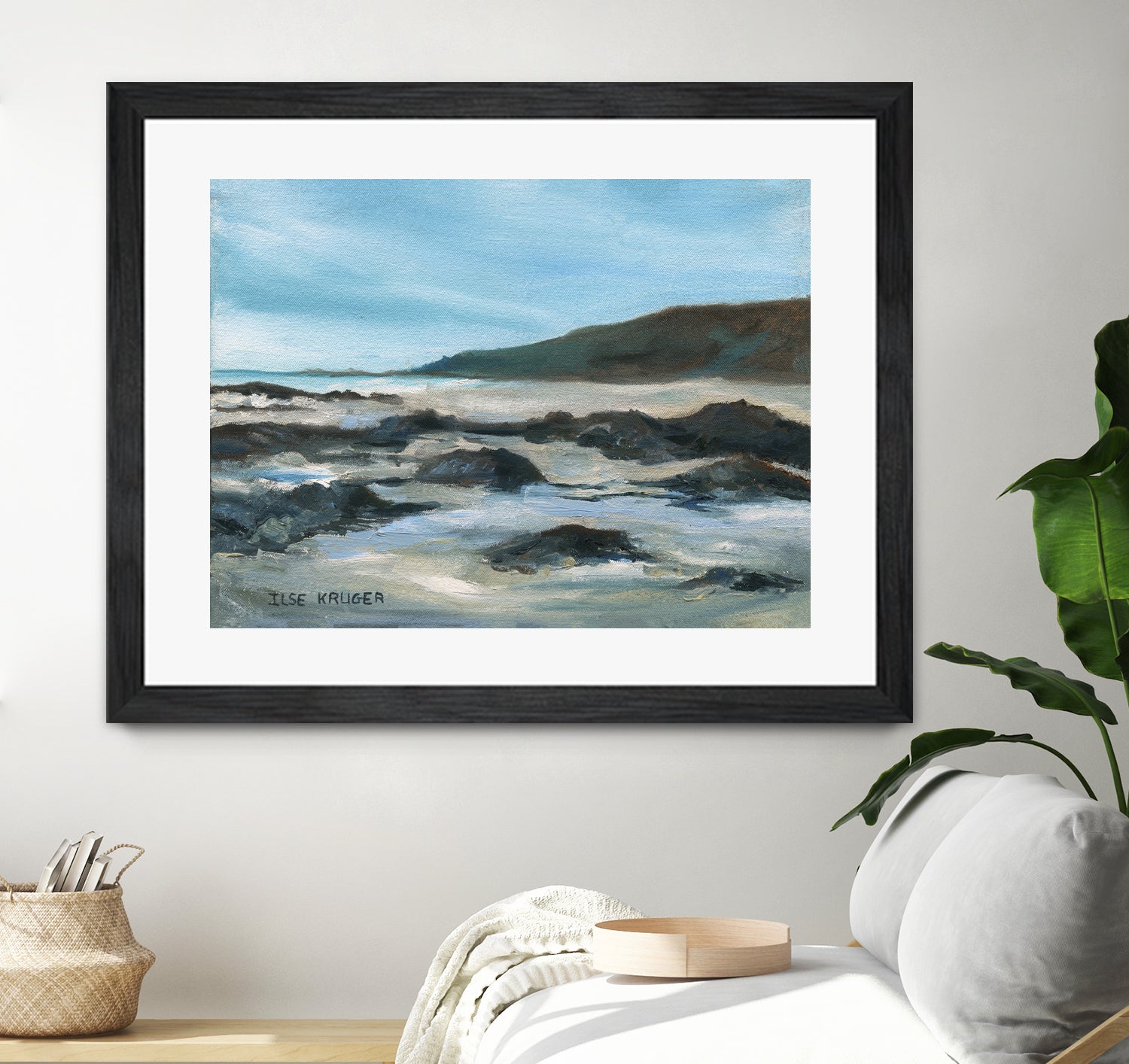 Rocky Shoreline Scene by Ilse Kruger on GIANT ART - 4786 photography