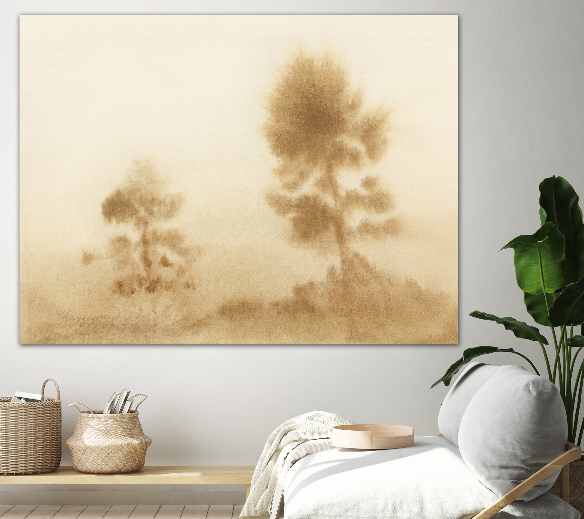 Misty Meadow by Dan Hobday on GIANT ART - outdoor