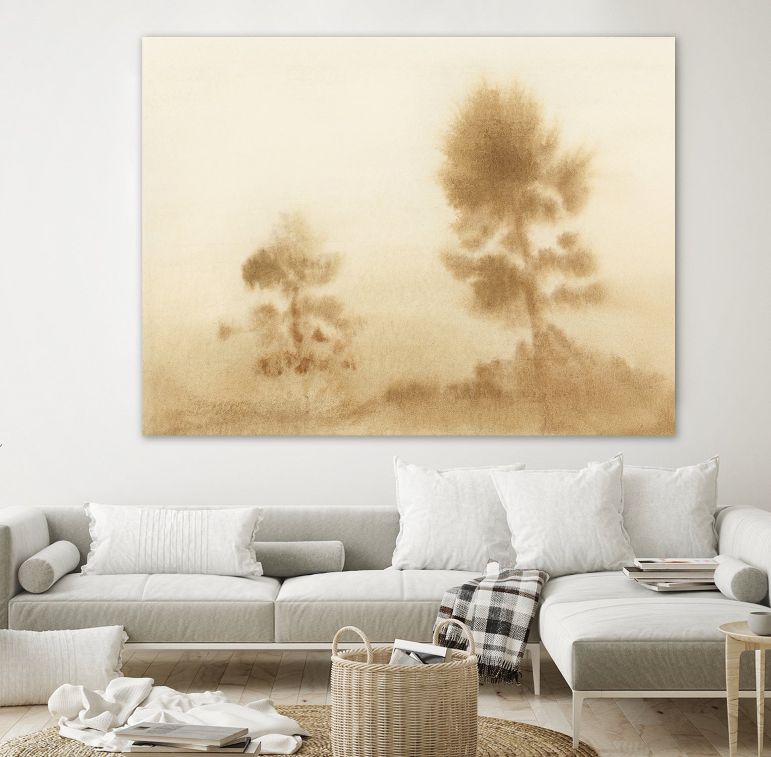 Misty Meadow by Dan Hobday on GIANT ART - outdoor