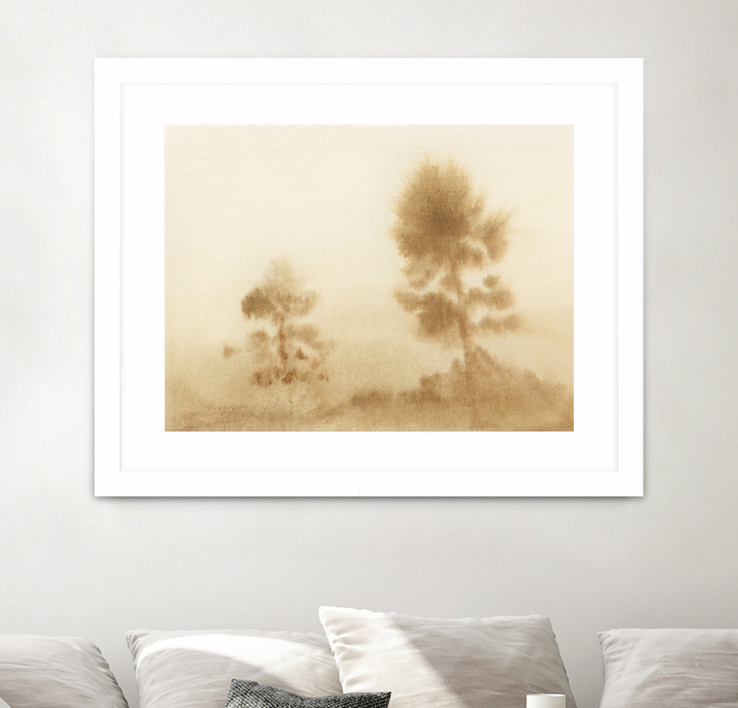 Misty Meadow by Dan Hobday on GIANT ART - outdoor