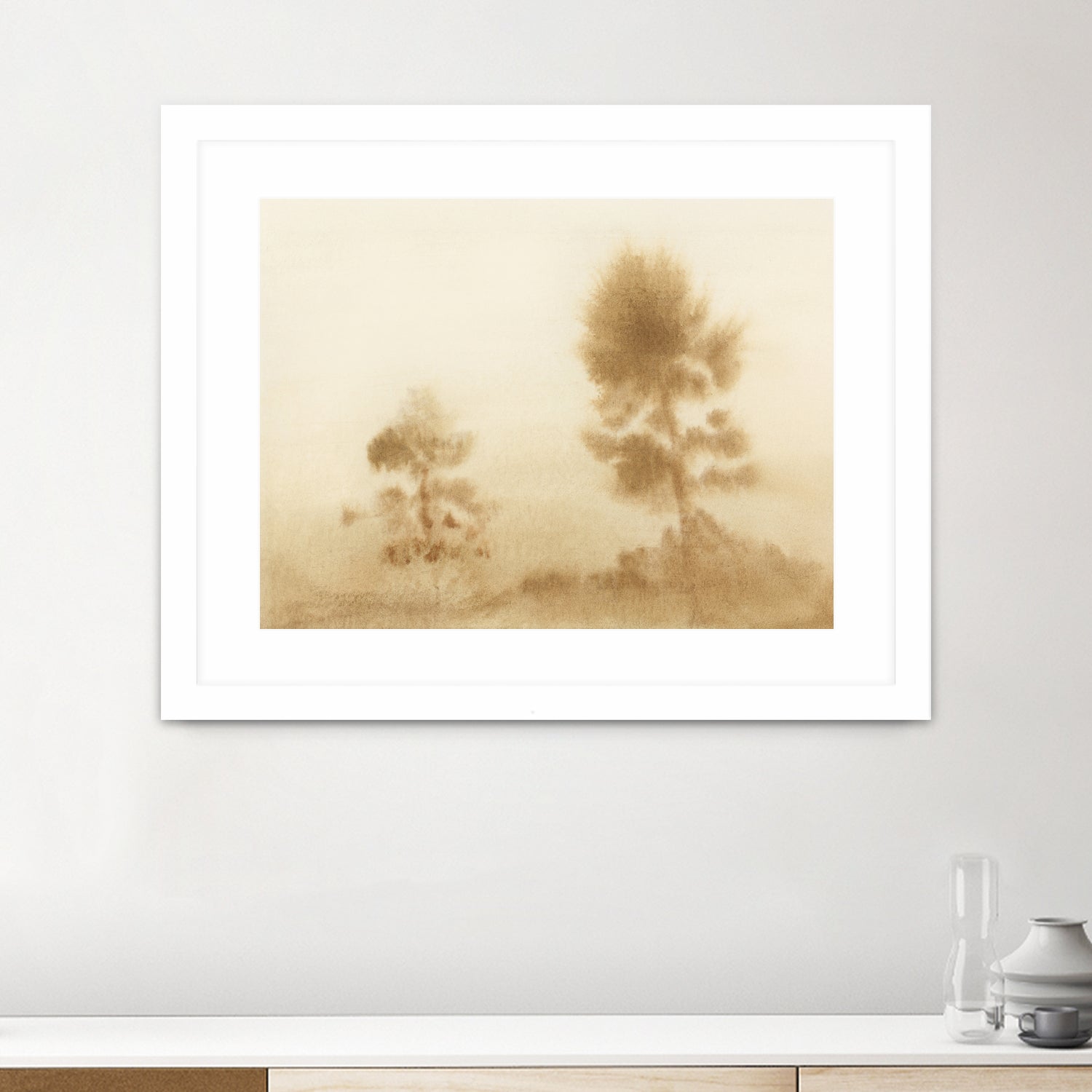 Misty Meadow by Dan Hobday on GIANT ART - outdoor