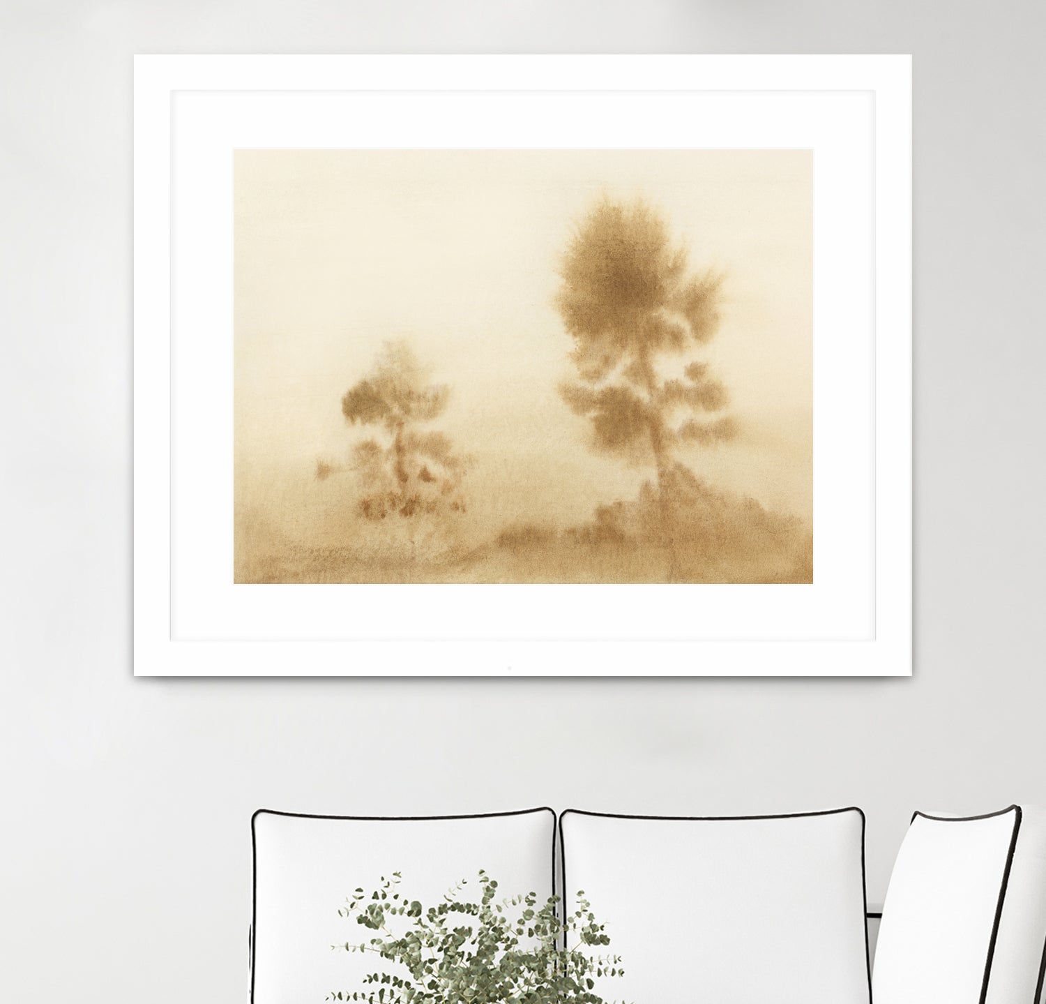 Misty Meadow by Dan Hobday on GIANT ART - outdoor
