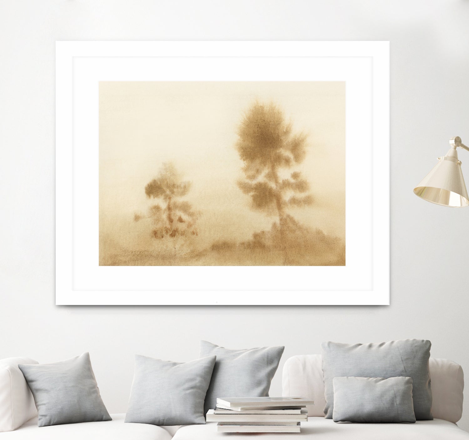 Misty Meadow by Dan Hobday on GIANT ART - outdoor