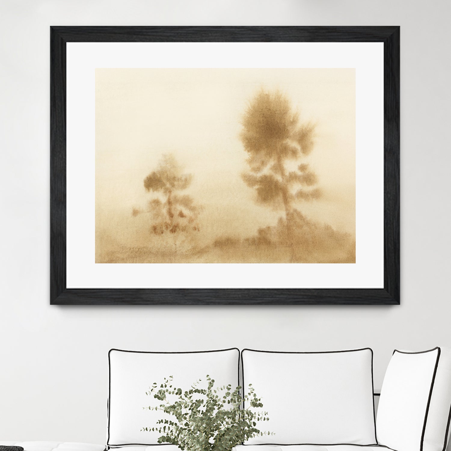 Misty Meadow by Dan Hobday on GIANT ART - outdoor