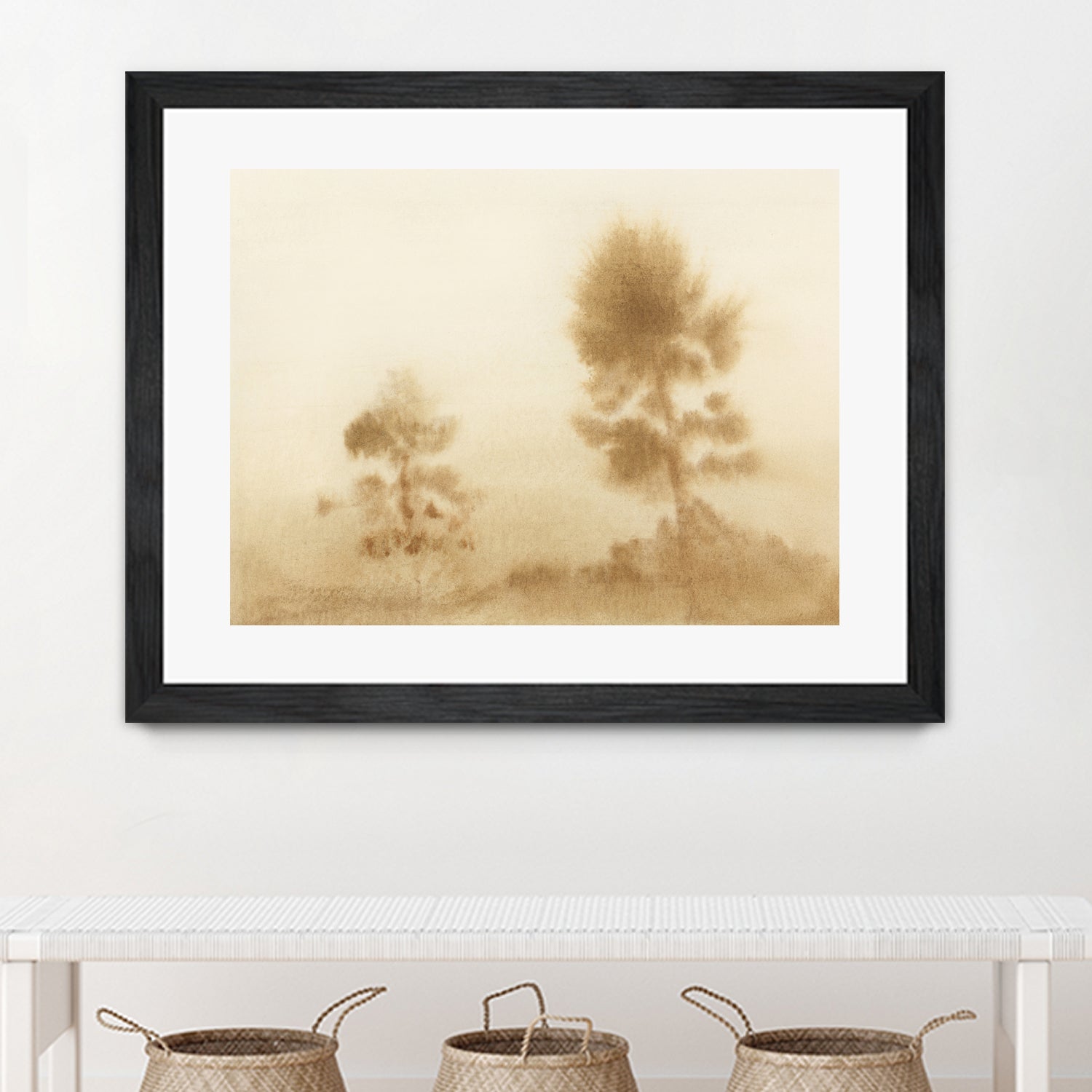 Misty Meadow by Dan Hobday on GIANT ART - outdoor