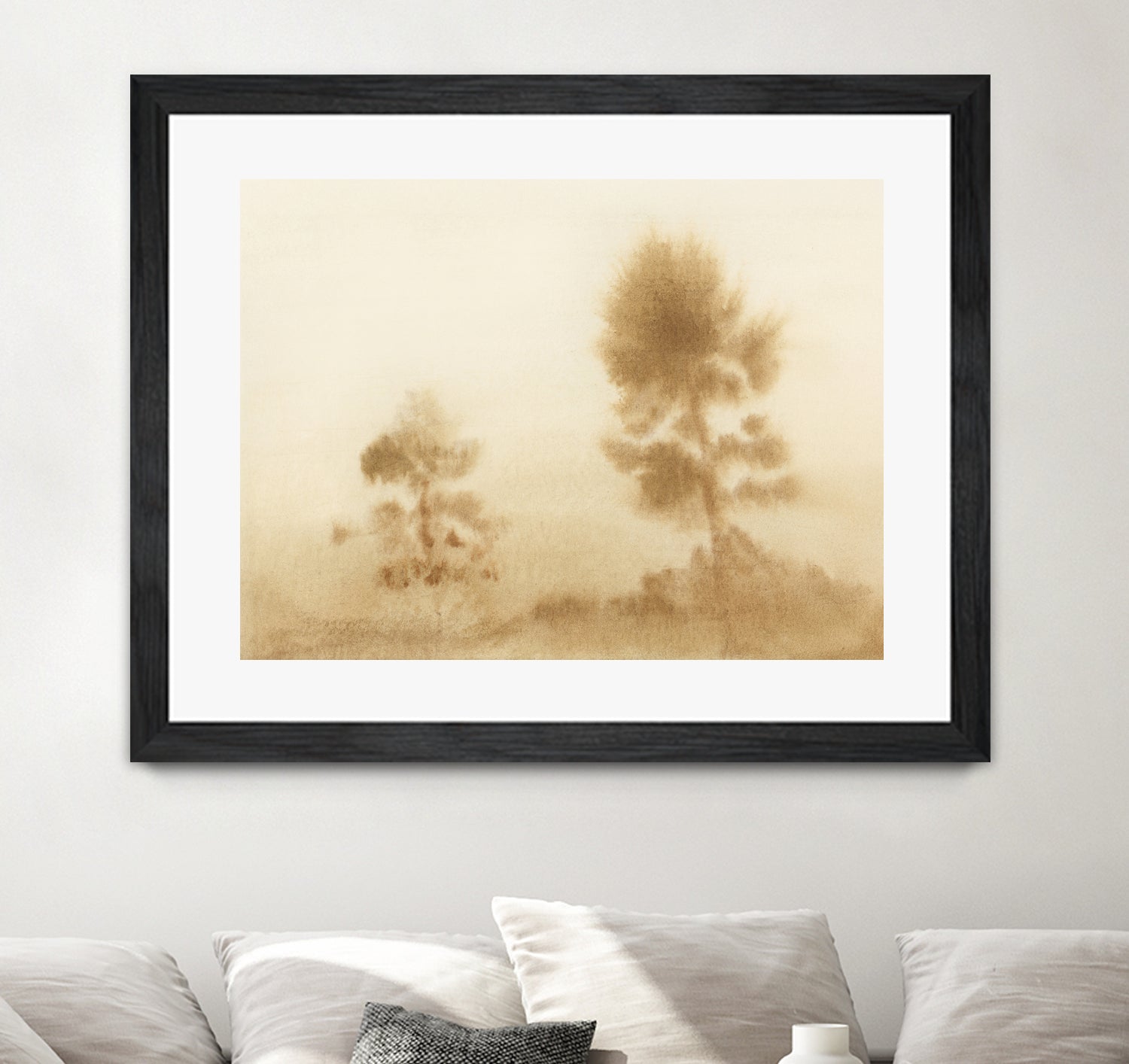 Misty Meadow by Dan Hobday on GIANT ART - outdoor