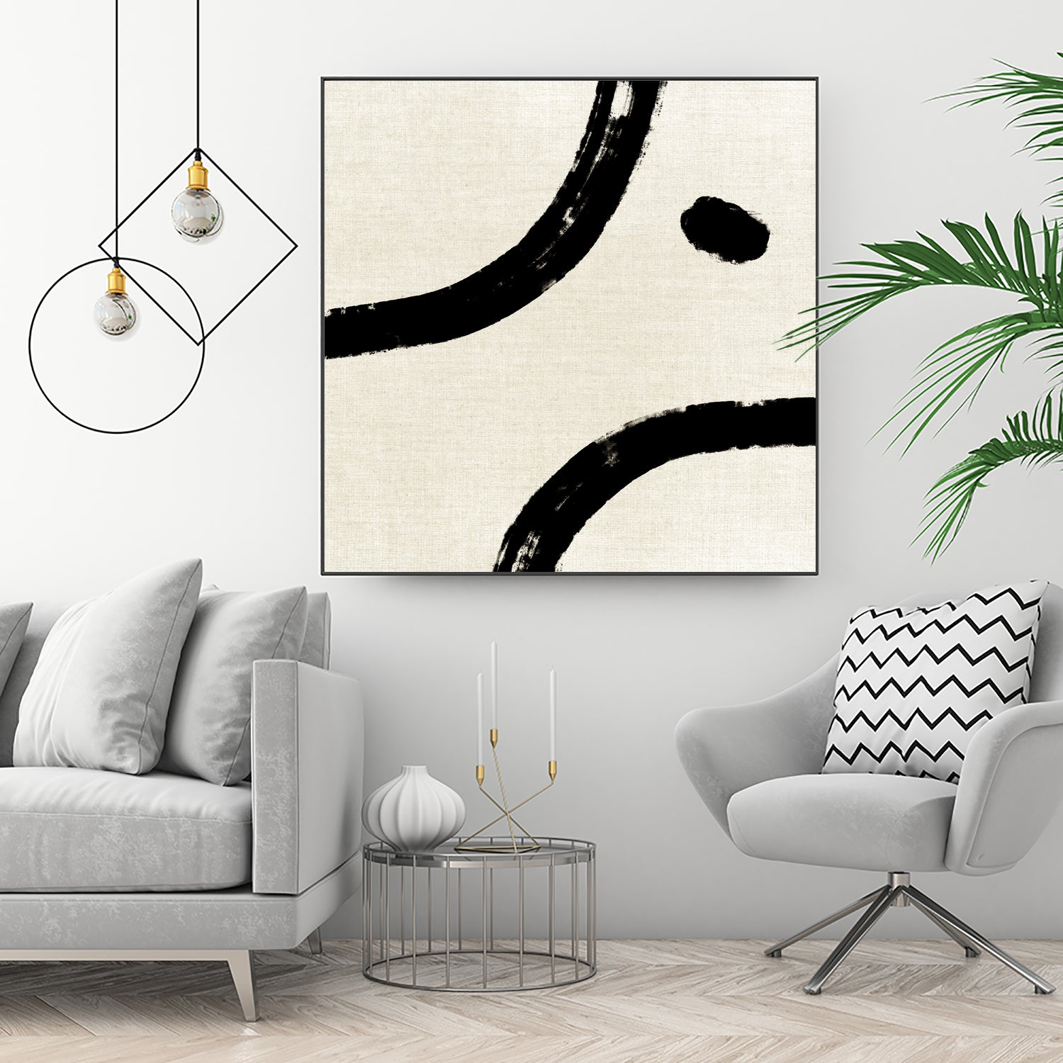 Abstract Minimal lines by Imaginative on GIANT ART - 10800 illustration