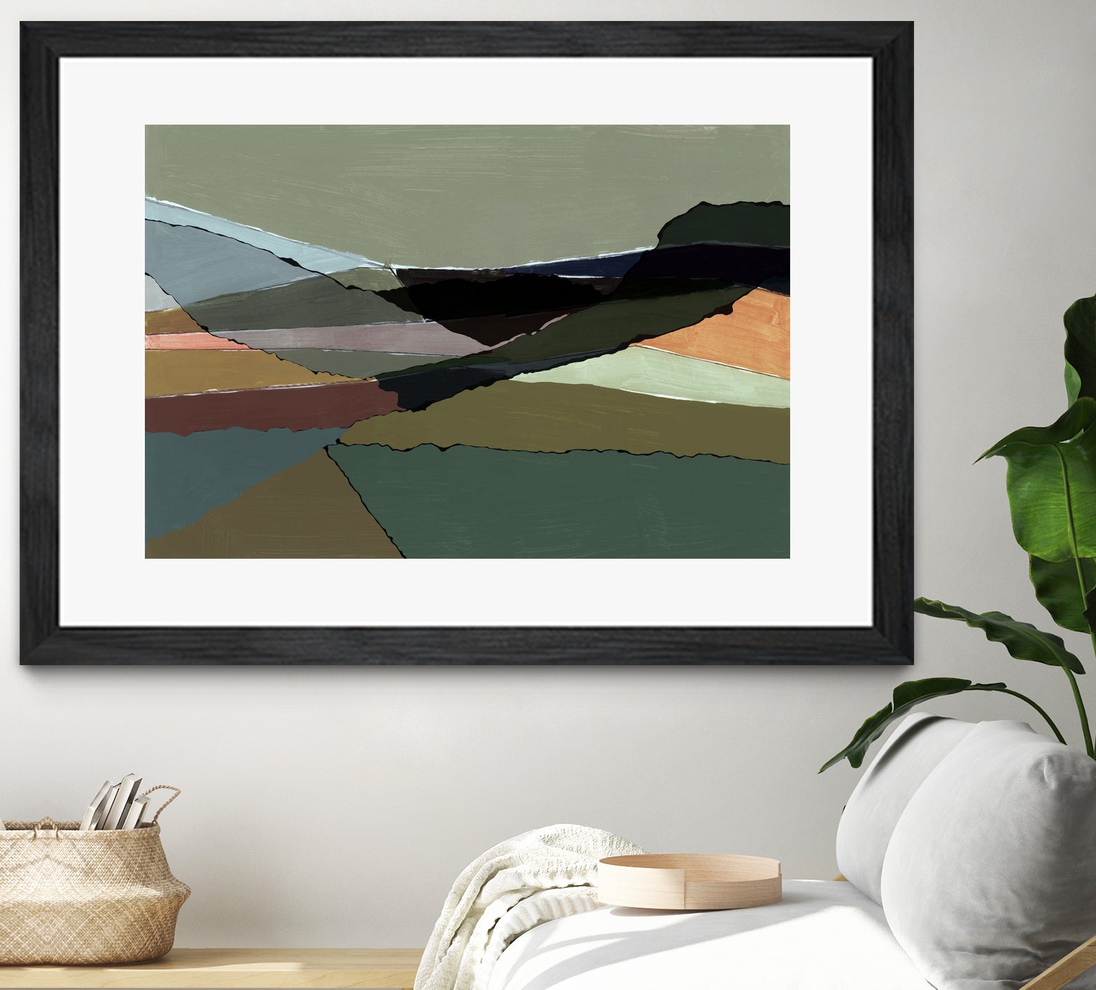 Subdued Landscape by cartissi on GIANT ART - abstract landscape art nature and landscapes abstract landscape art