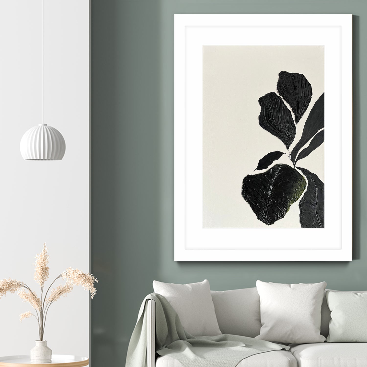 Floral Abstract 1 by Soniya Vijayakumar on GIANT ART - flowers and plants