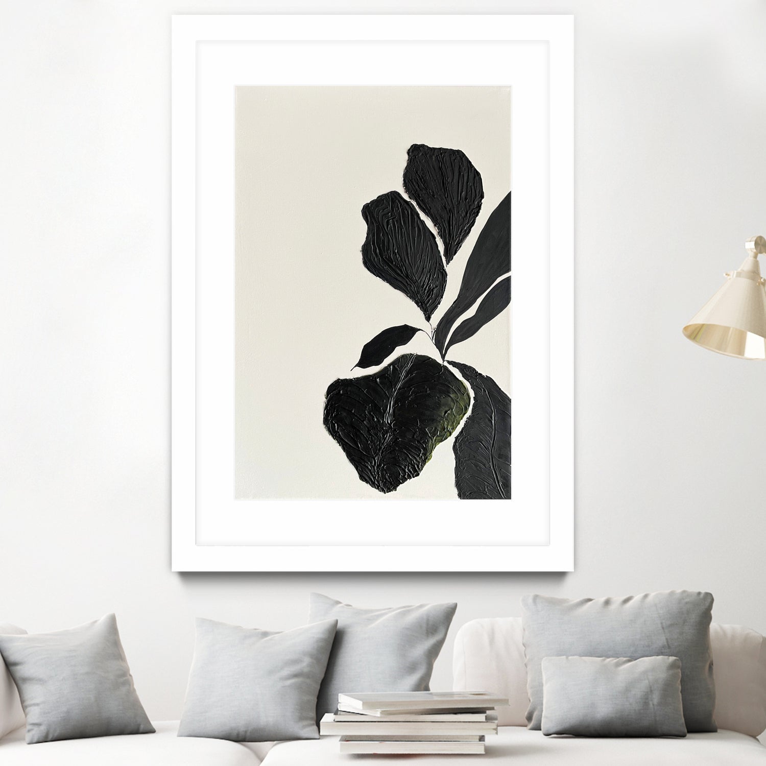 Floral Abstract 1 by Soniya Vijayakumar on GIANT ART - flowers and plants