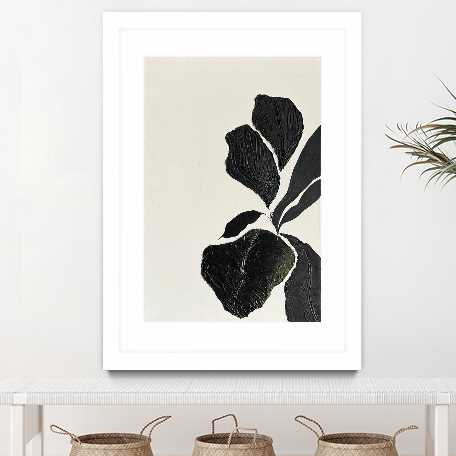 Floral Abstract 1 by Soniya Vijayakumar on GIANT ART - flowers and plants