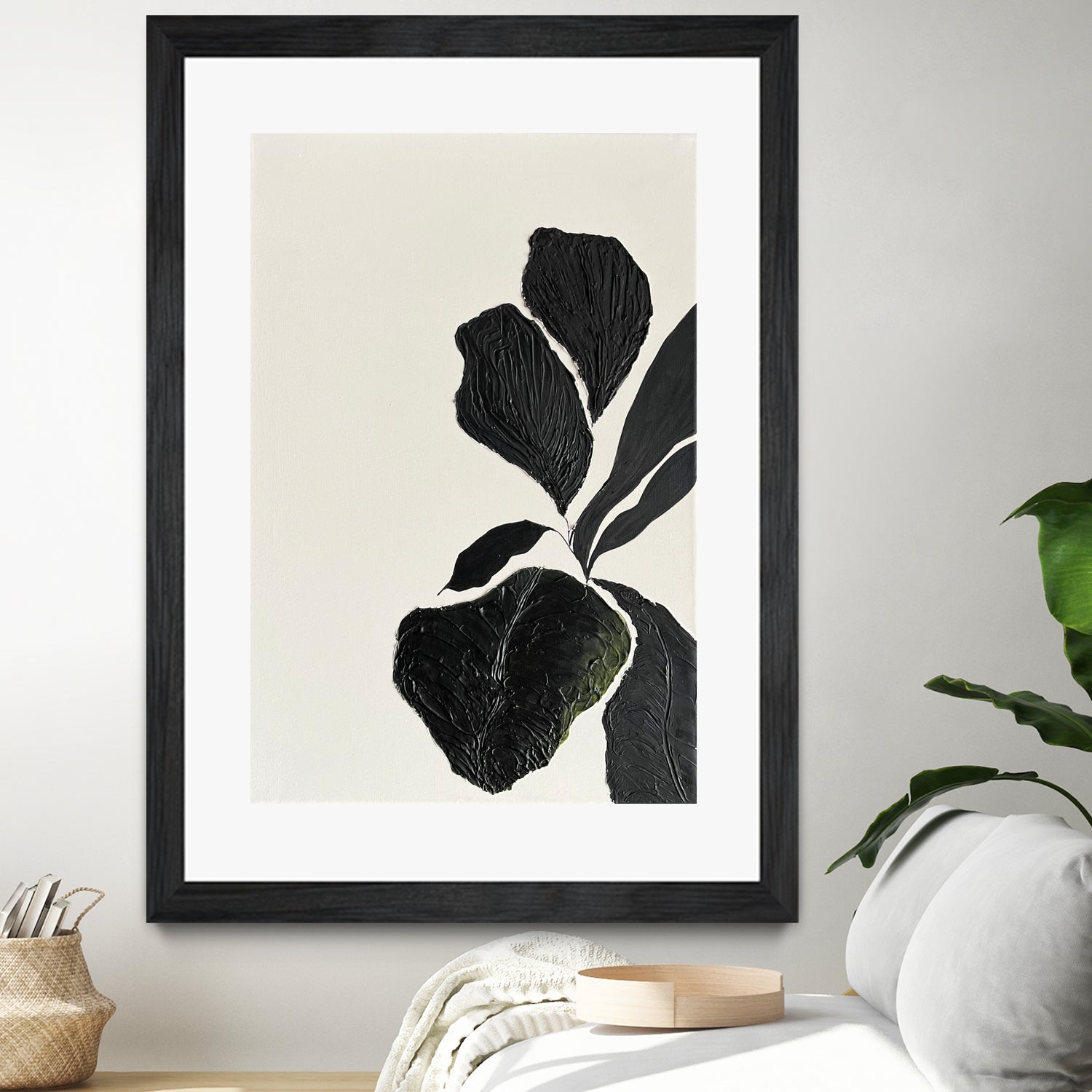 Floral Abstract 1 by Soniya Vijayakumar on GIANT ART - flowers and plants