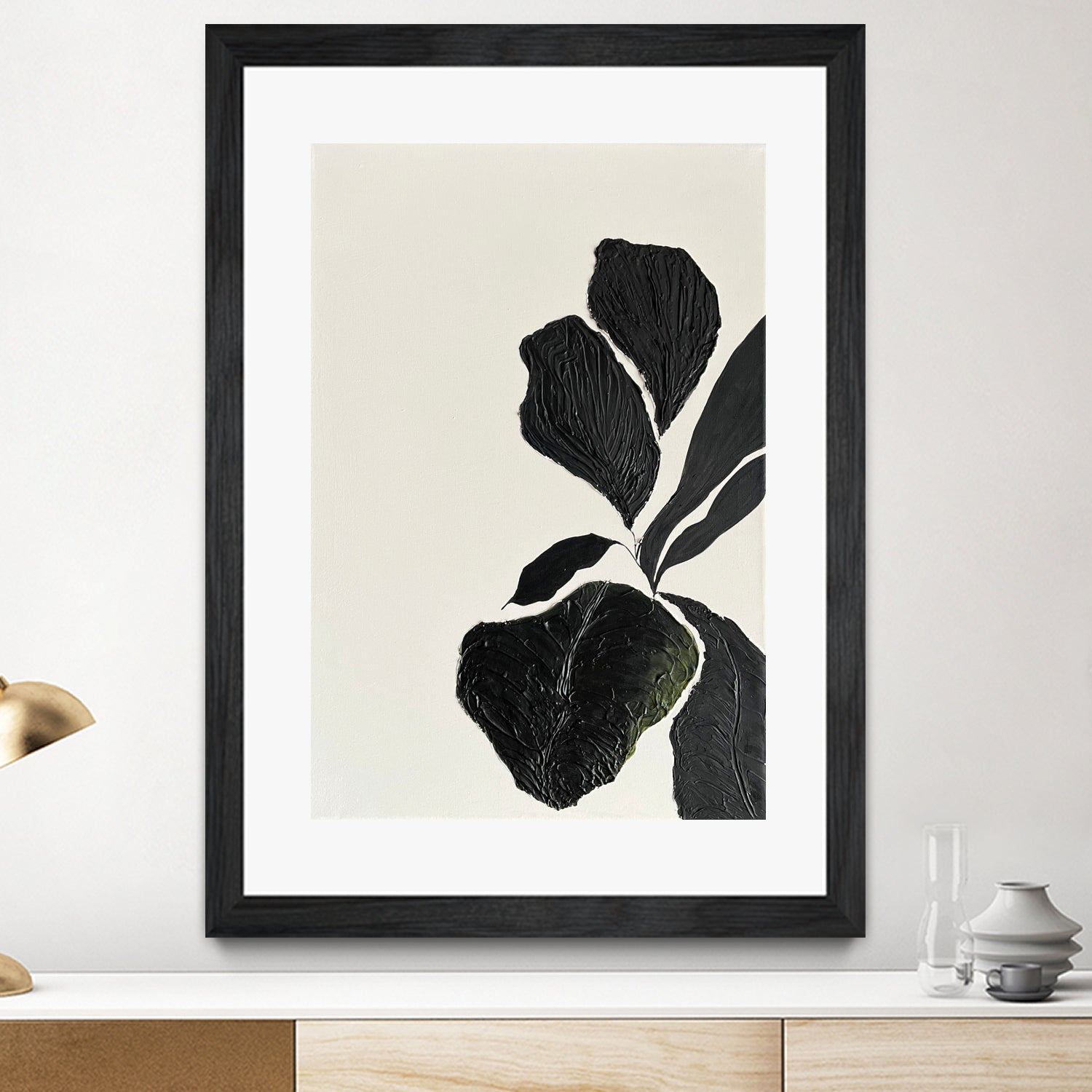 Floral Abstract 1 by Soniya Vijayakumar on GIANT ART - flowers and plants