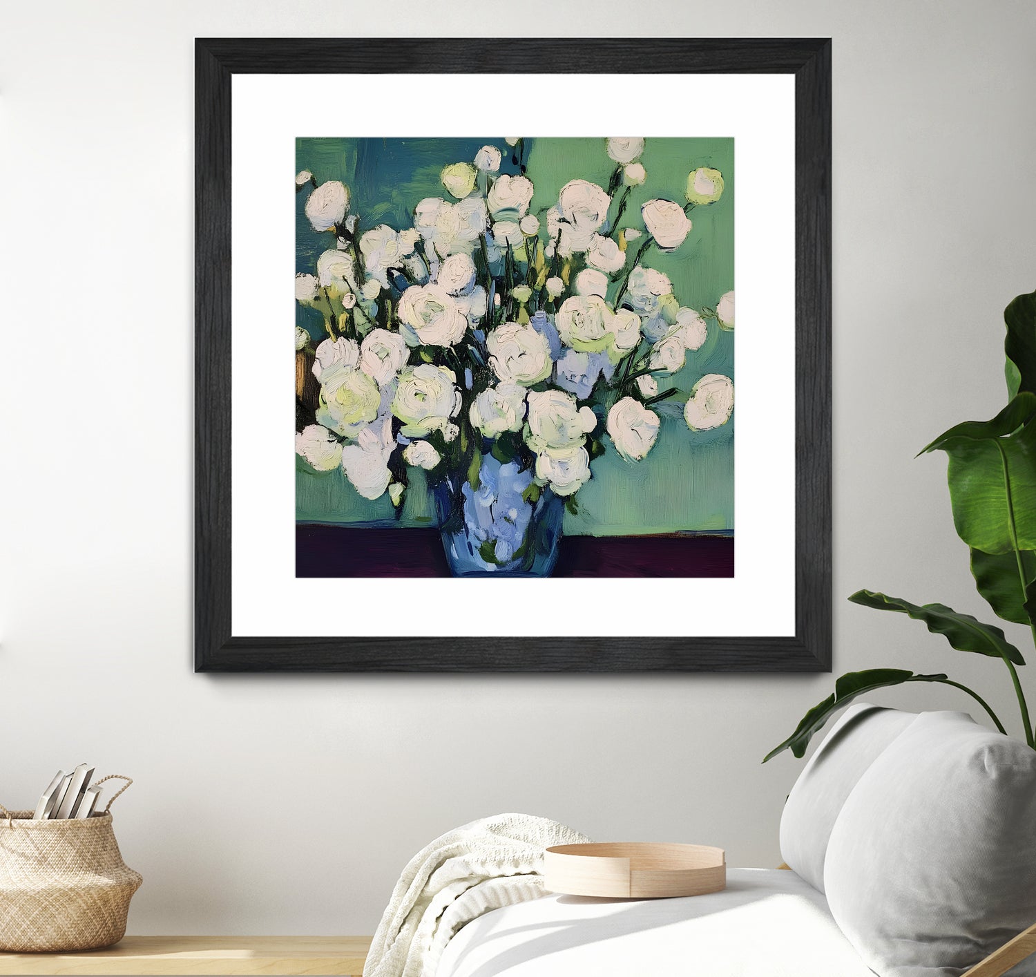 White Roses by Avanesova Elena on GIANT ART - white roses