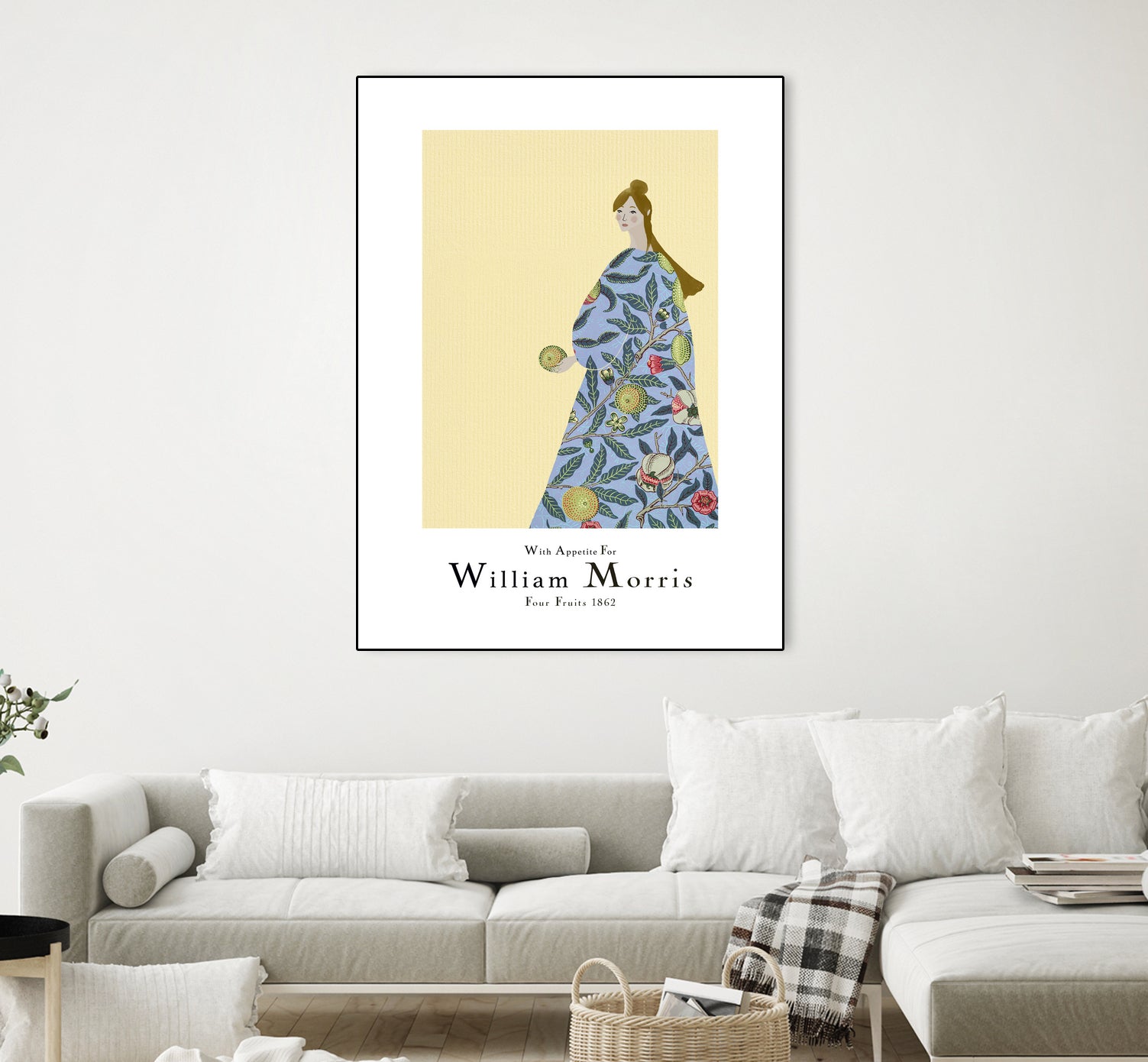 With Appetite For William Morris by Pictufy Studio on GIANT ART - morris figurative morris