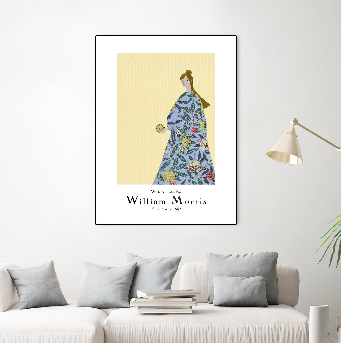 With Appetite For William Morris by Pictufy Studio on GIANT ART - morris figurative morris