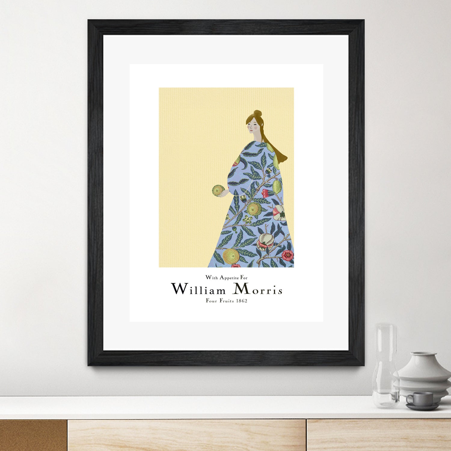 With Appetite For William Morris by Pictufy Studio on GIANT ART - morris figurative morris
