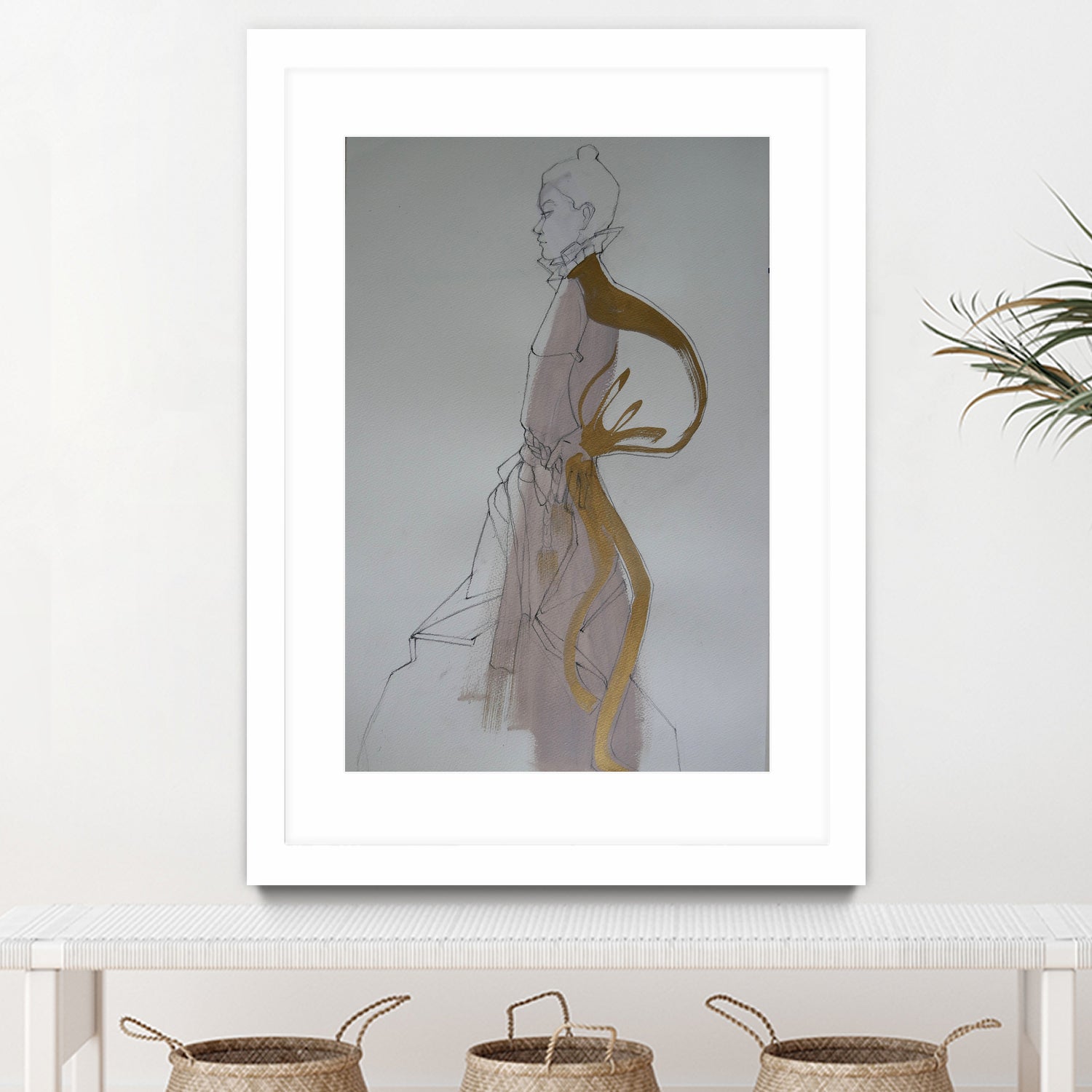 Golden Dress by Doris Schmitz on GIANT ART - 2958 photography