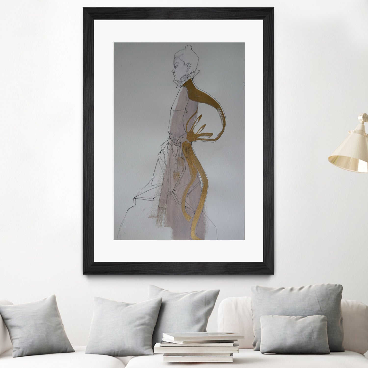 Golden Dress by Doris Schmitz on GIANT ART - 2958 photography