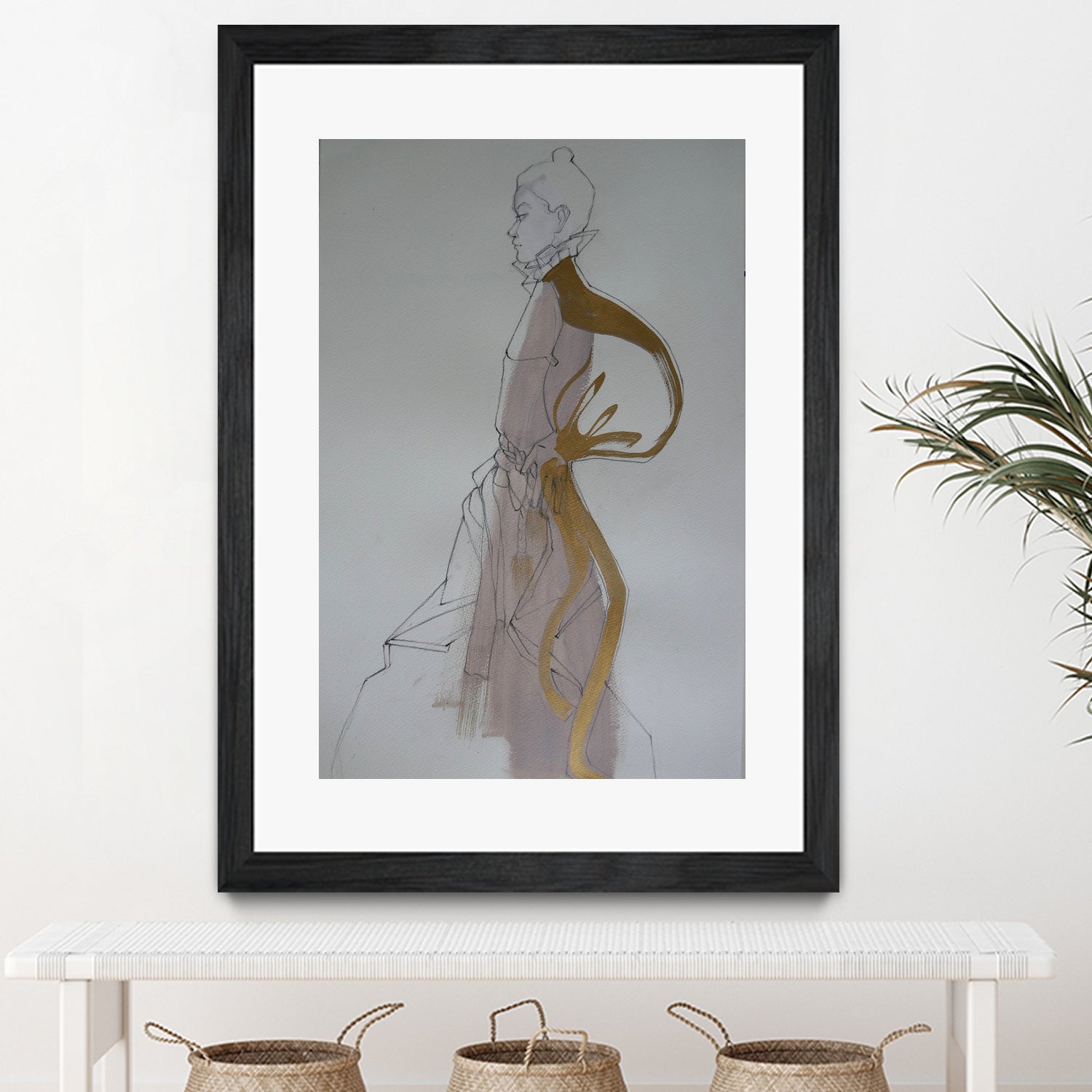 Golden Dress by Doris Schmitz on GIANT ART - 2958 photography