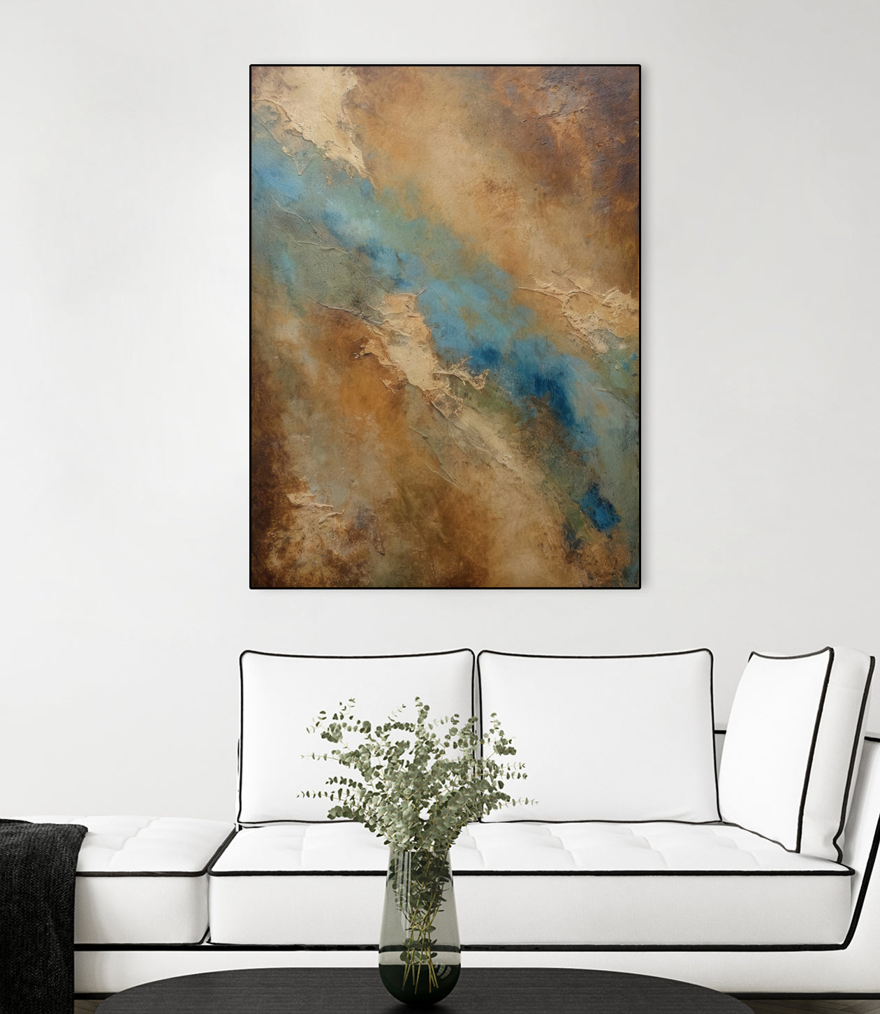 River Through the Desert by Alpenglow Workshop on GIANT ART - abstract