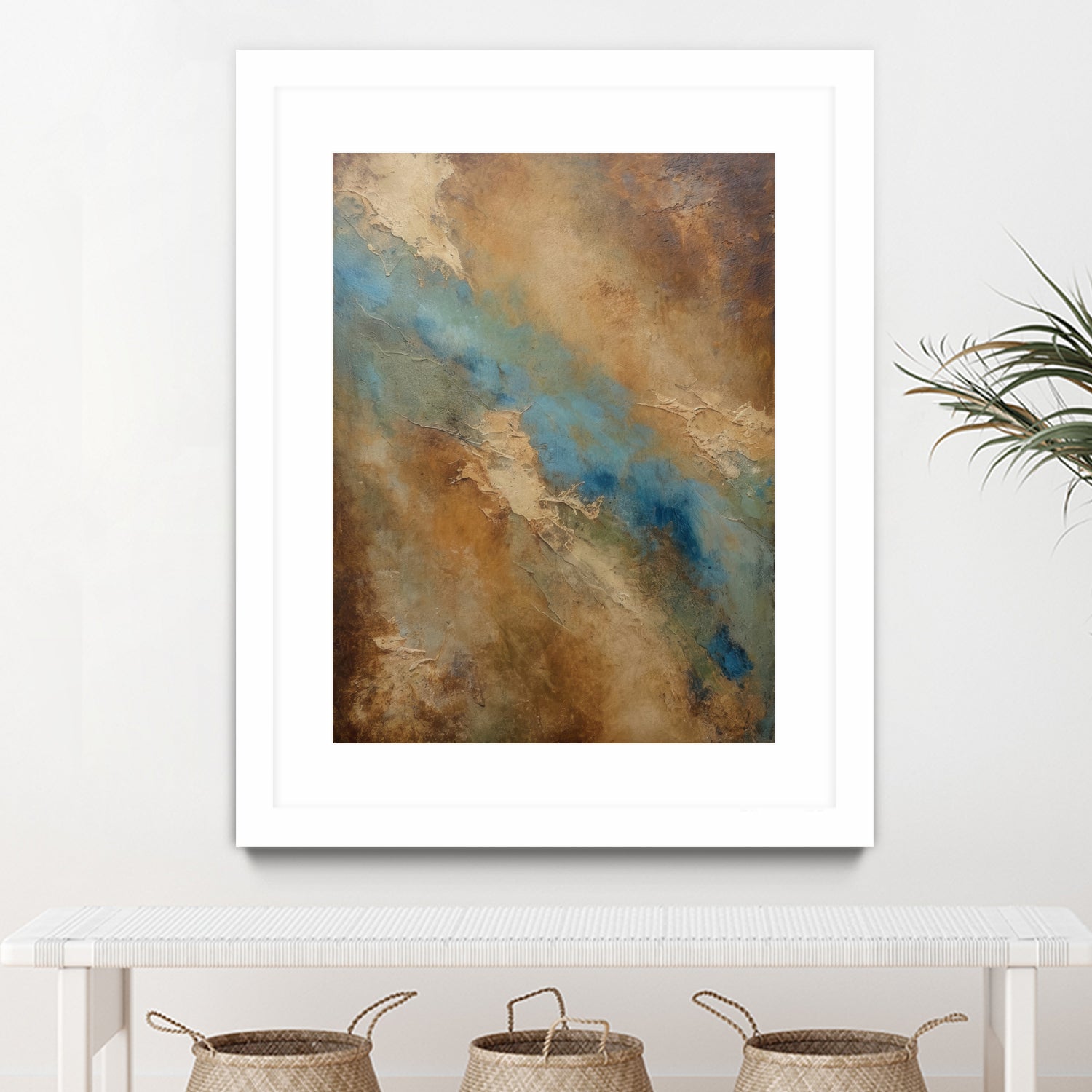 River Through the Desert by Alpenglow Workshop on GIANT ART - abstract
