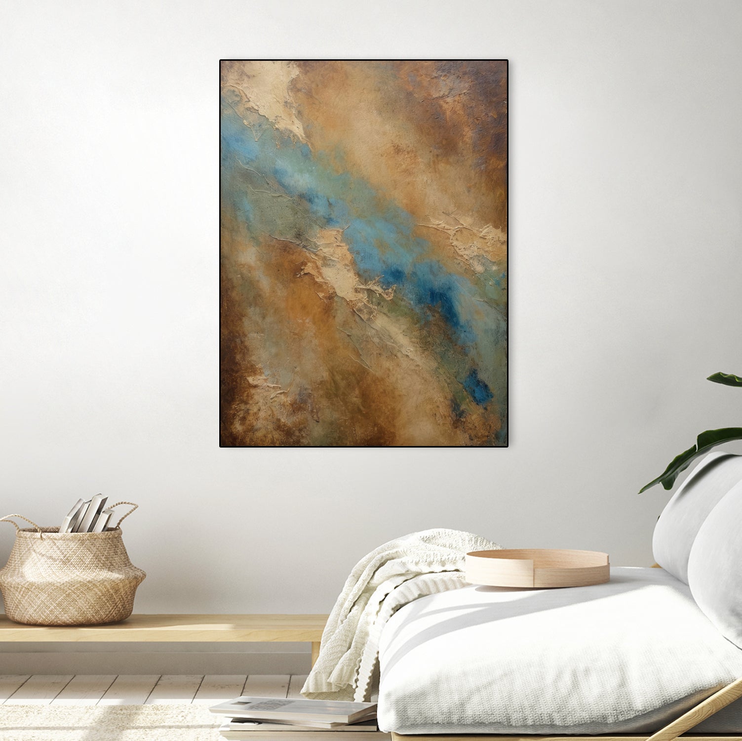 River Through the Desert by Alpenglow Workshop on GIANT ART - abstract