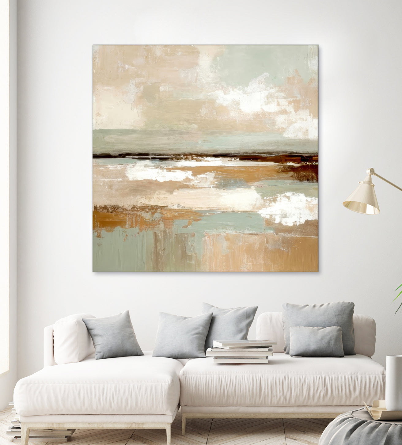 Safety of the Harbor by Alpenglow Workshop on GIANT ART - abstract