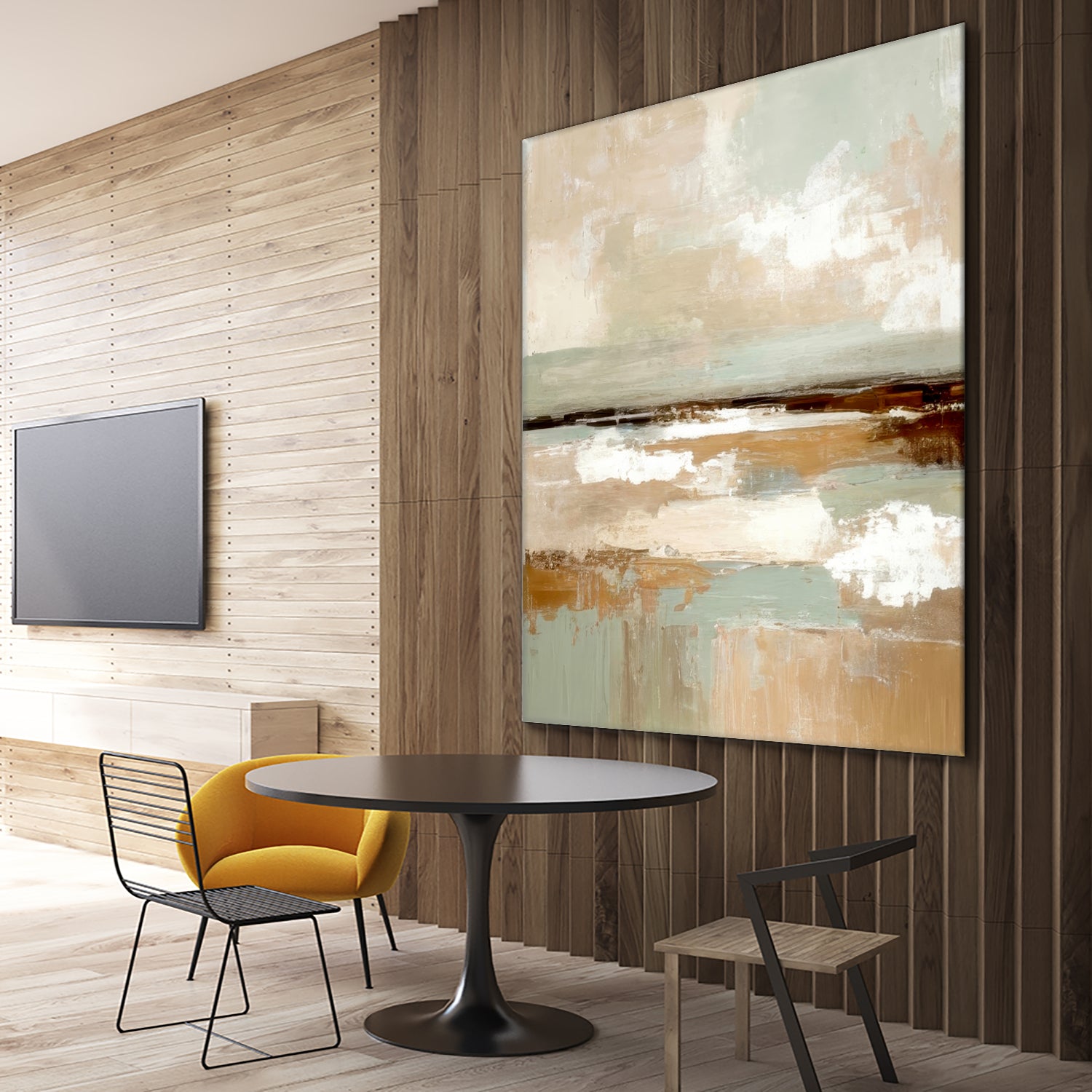 Safety of the Harbor by Alpenglow Workshop on GIANT ART - abstract