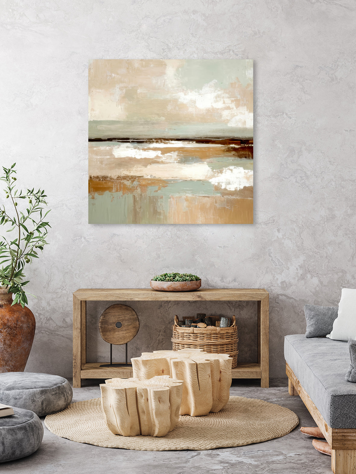 Safety of the Harbor by Alpenglow Workshop on GIANT ART - abstract