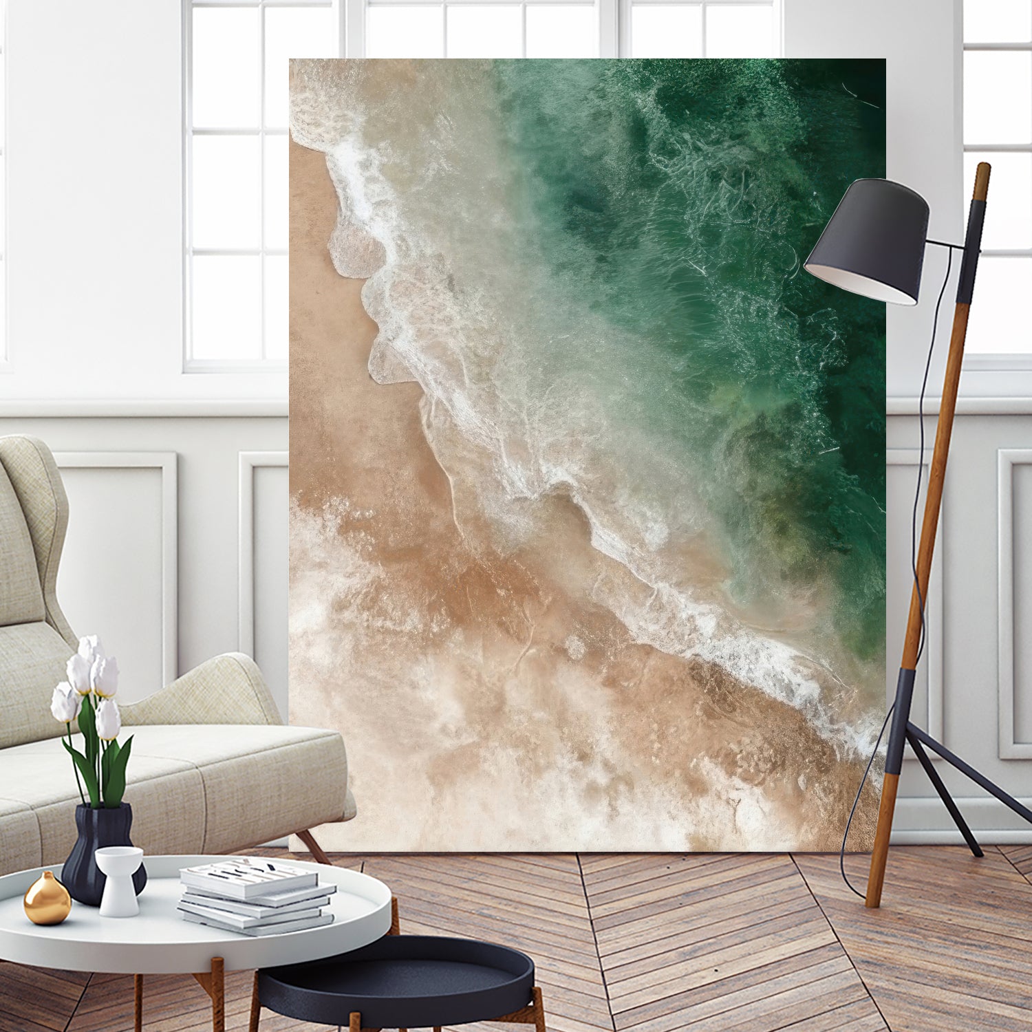 Western Shore by Alpenglow Workshop on GIANT ART - abstract