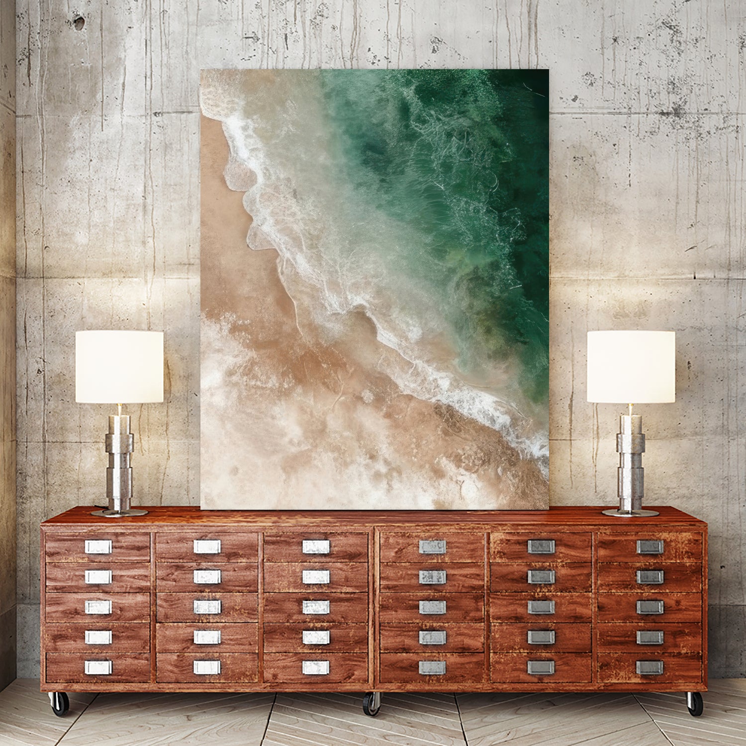 Western Shore by Alpenglow Workshop on GIANT ART - abstract