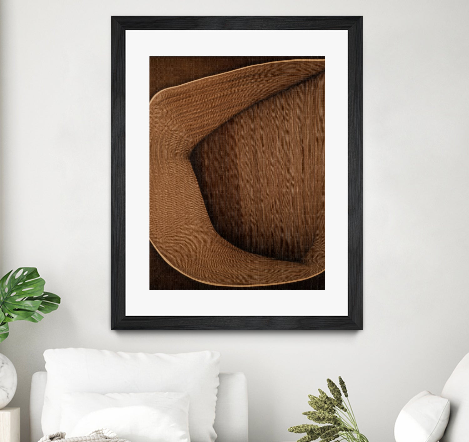 Caramel lines I by Alma on GIANT ART - 6223 photography