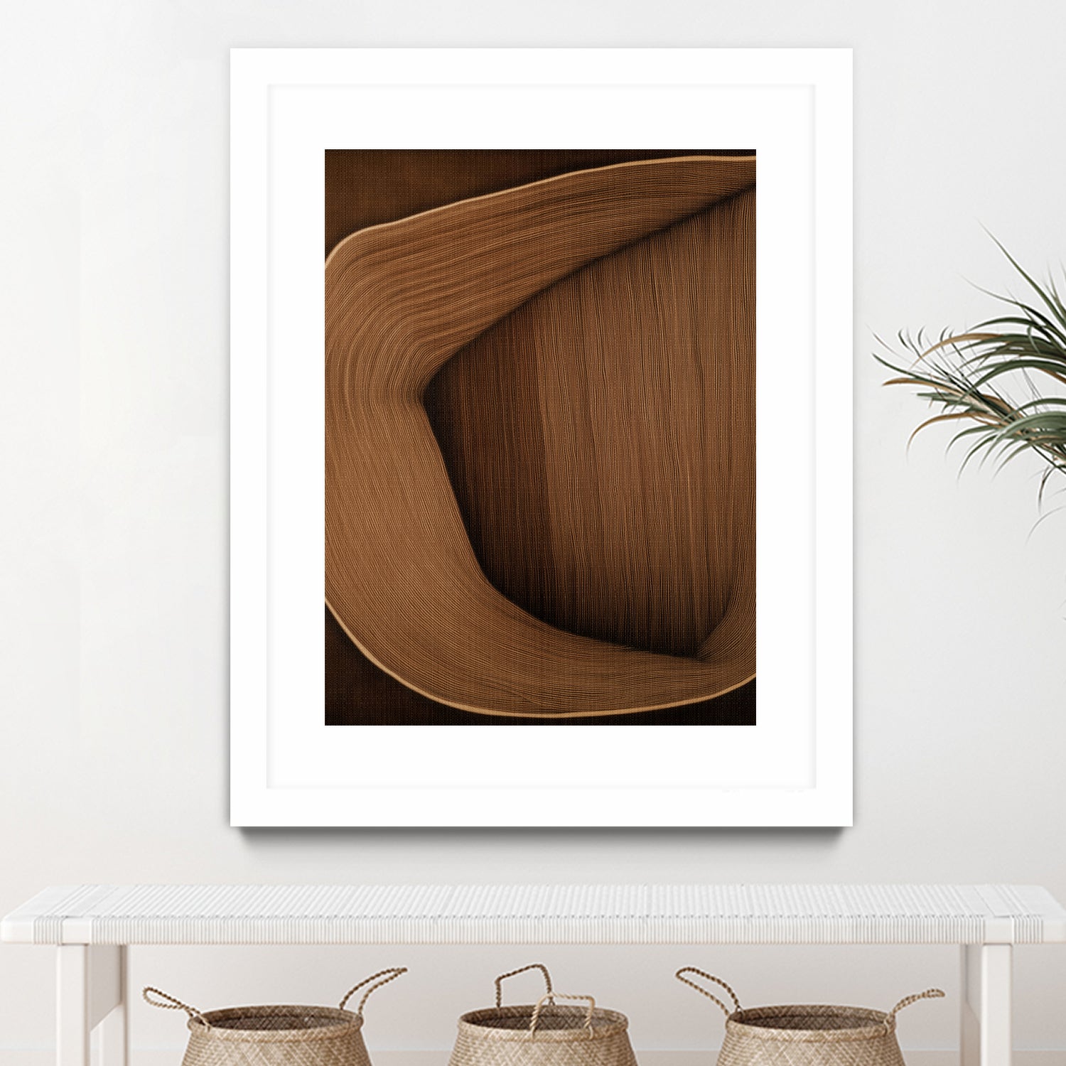 Caramel lines I by Alma on GIANT ART - 6223 photography