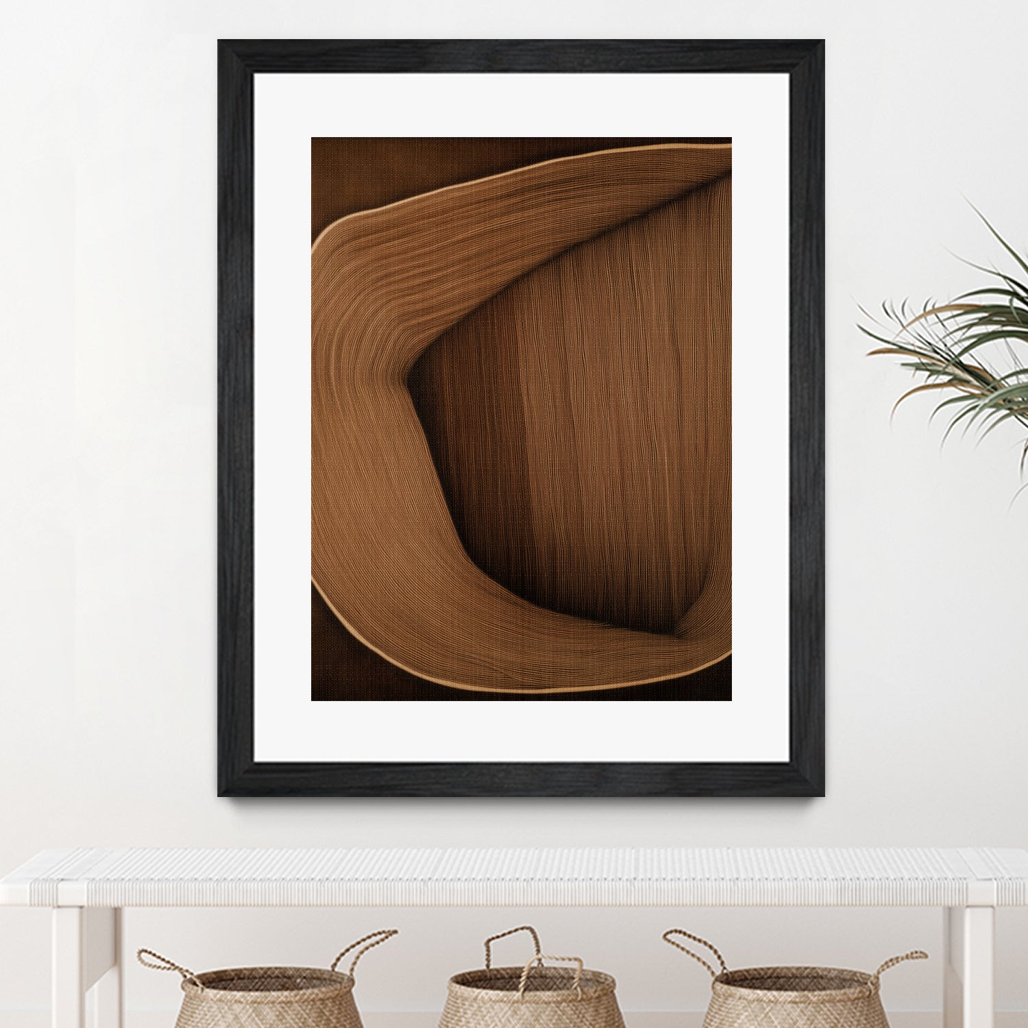 Caramel lines I by Alma on GIANT ART - 6223 photography