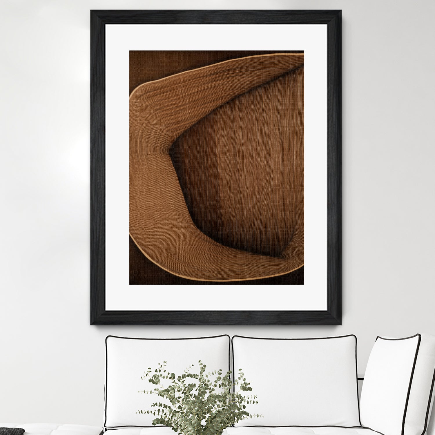 Caramel lines I by Alma on GIANT ART - 6223 photography