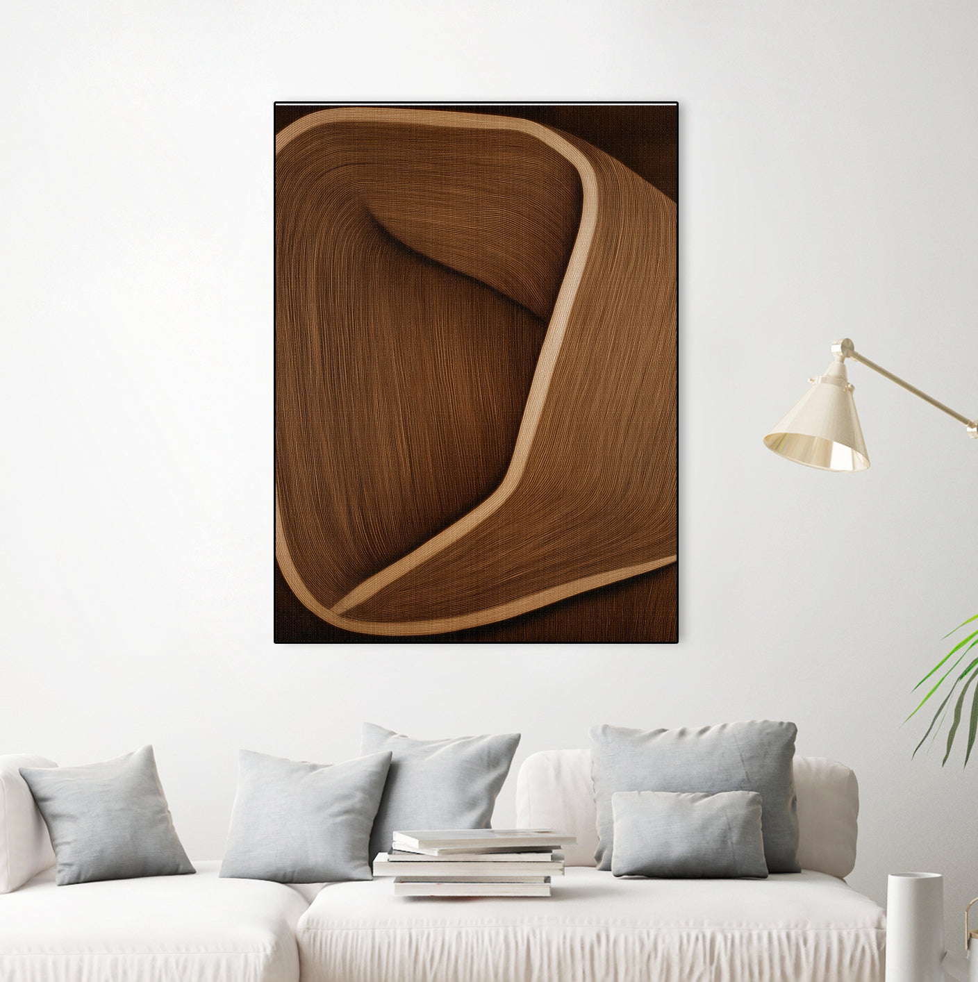 Caramel lines II by Alma on GIANT ART - 6223 photography